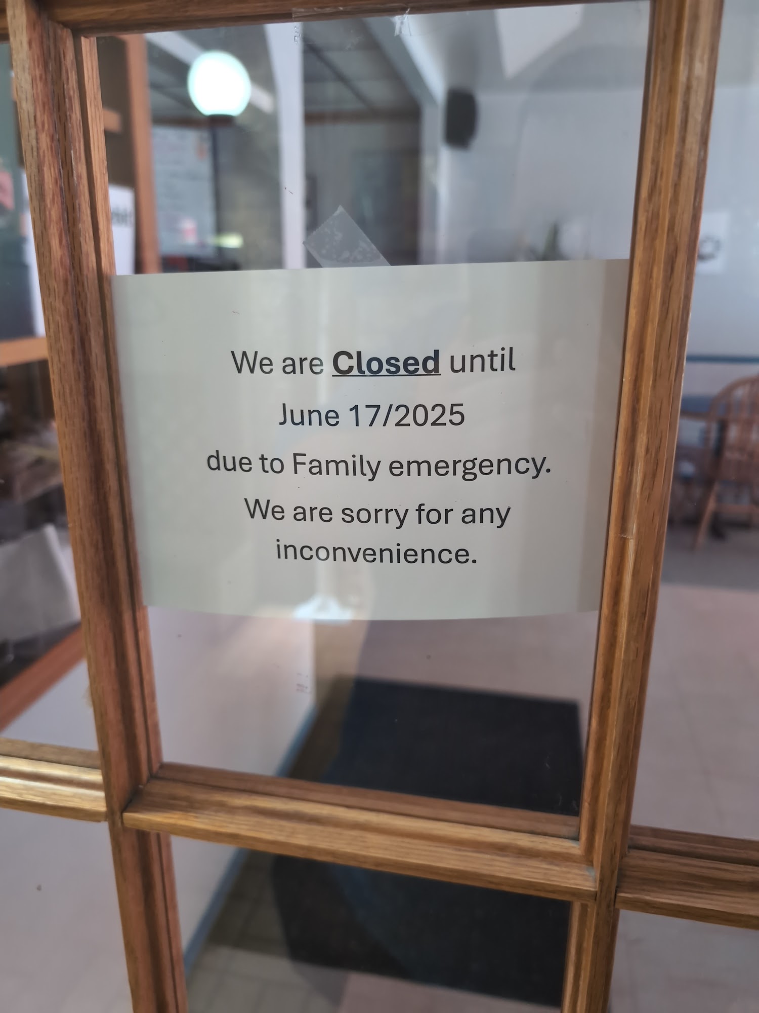 Wanders Sweet Discoveries Menu