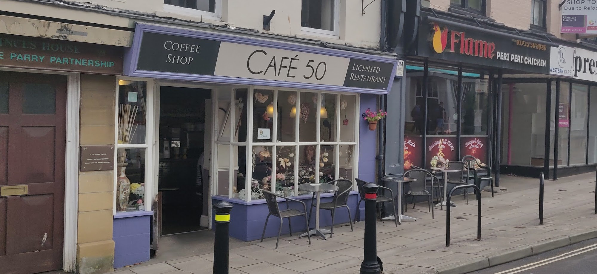 Cafe Number 50 50 Princes St, Yeovil