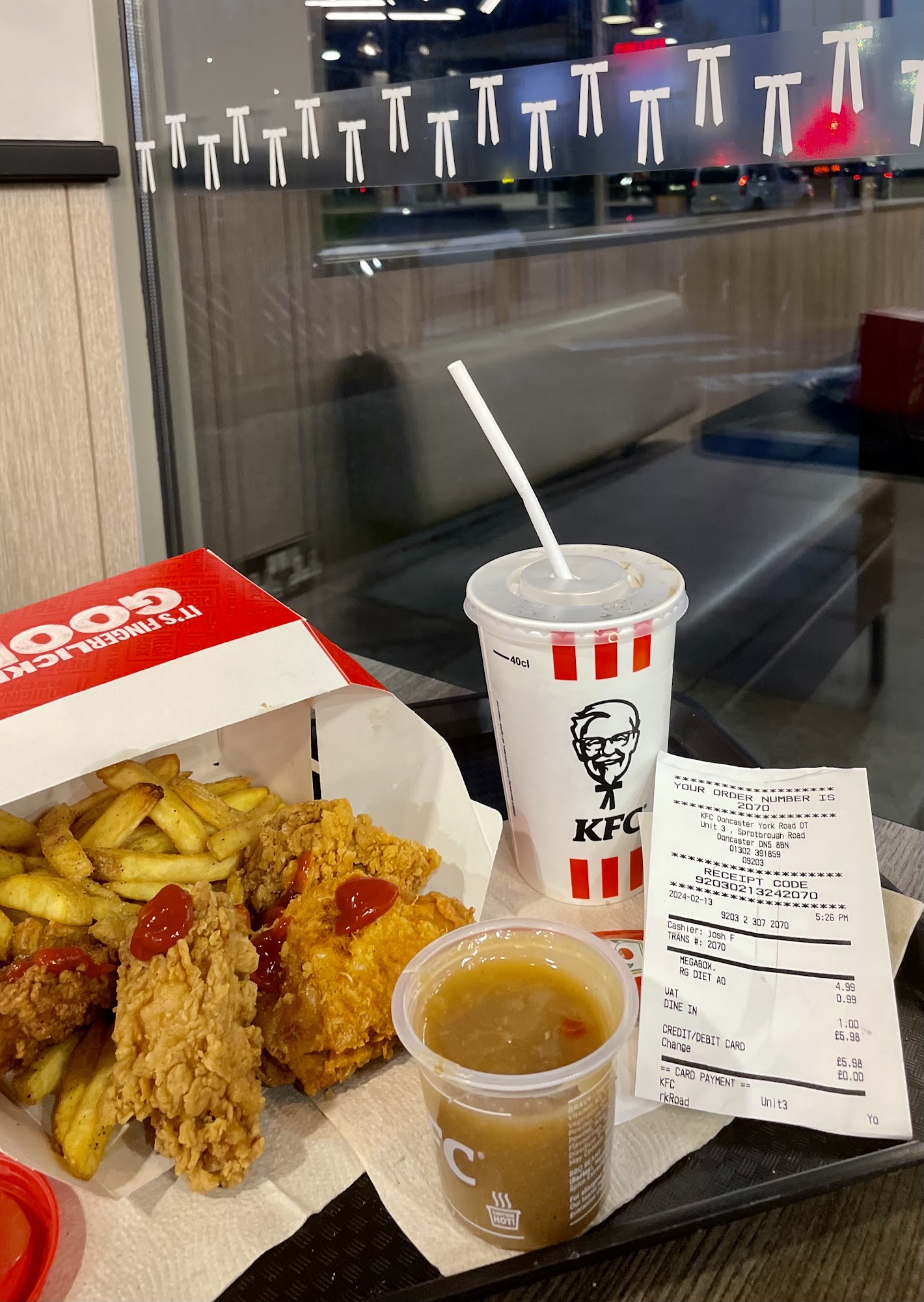 KFC Doncaster - York Road Sprotbrough Road Sprotborough Road Retail Park, Unit 3, Doncaster