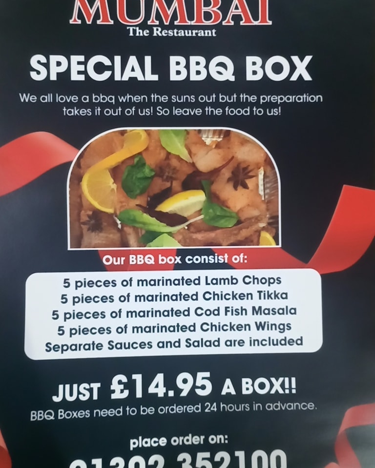 Mumbai The Restaurant Menu