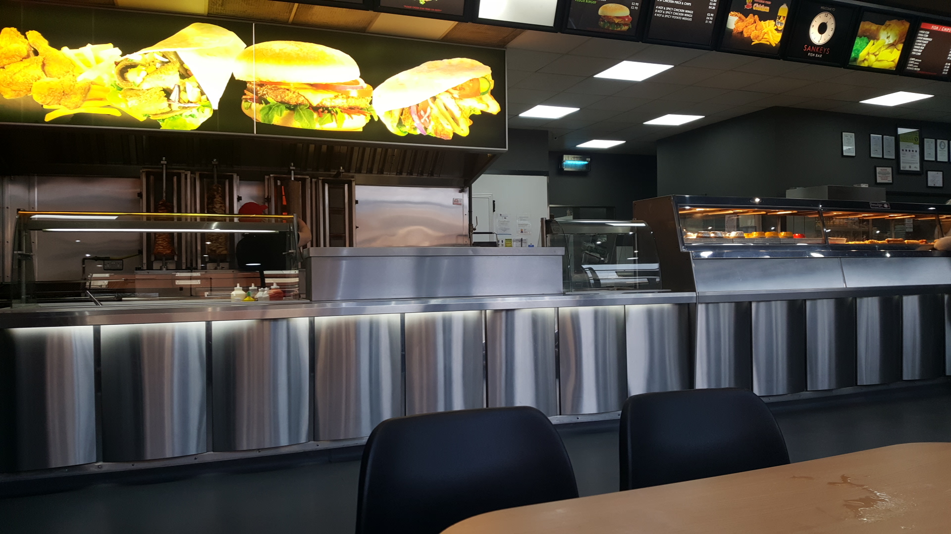 Sankeys Fish Bar Menu