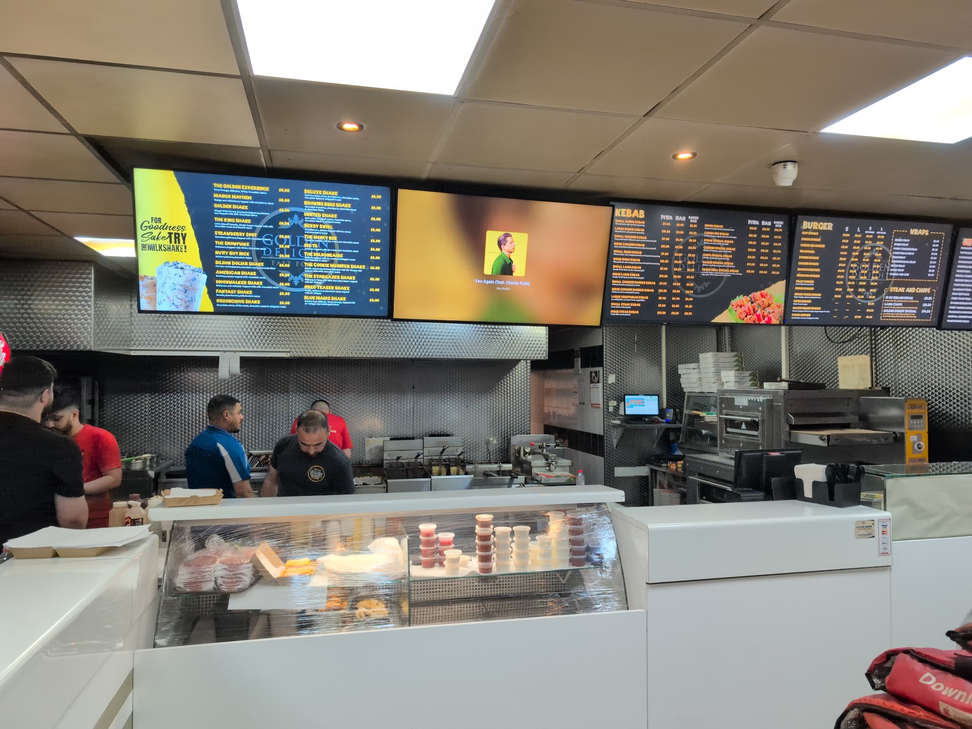 Golden Delight - Desserts, Milkshakes, Pizzas & Kebabs 849 High St, Goldenhill, Stoke-on-Trent