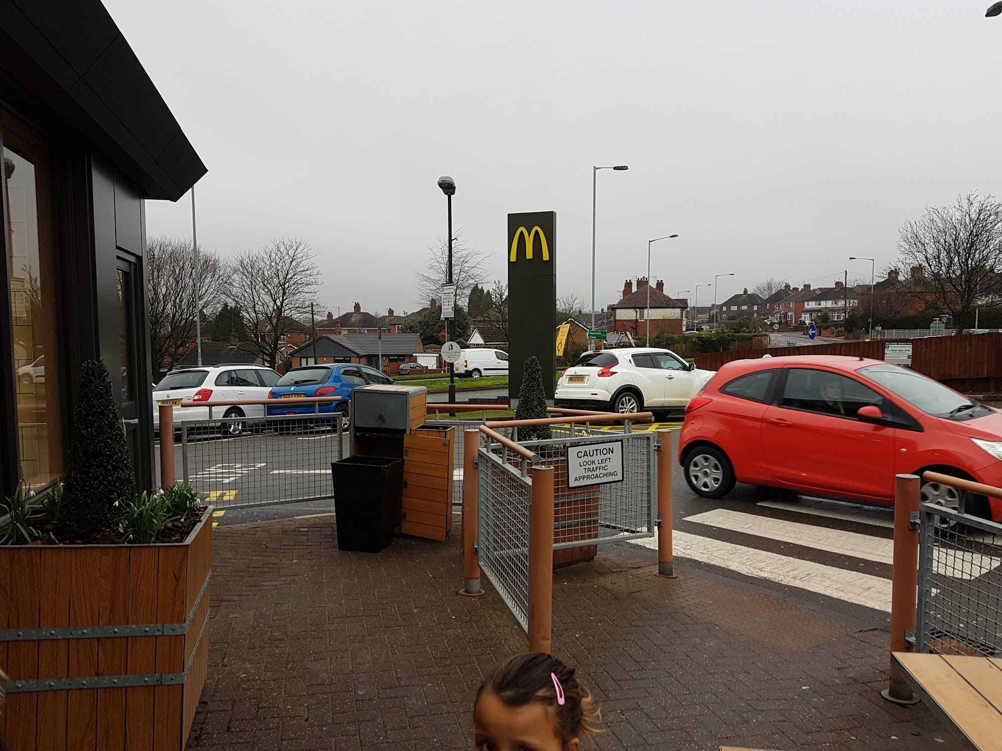 McDonald's Dimsdale Parade W, Wolstanton, Newcastle-under-Lyme, Newcastle