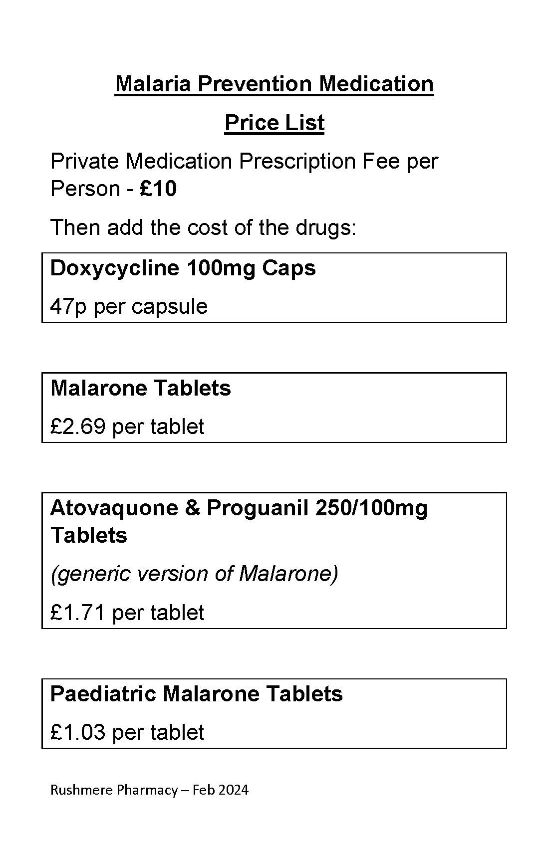 Rushmere Pharmacy