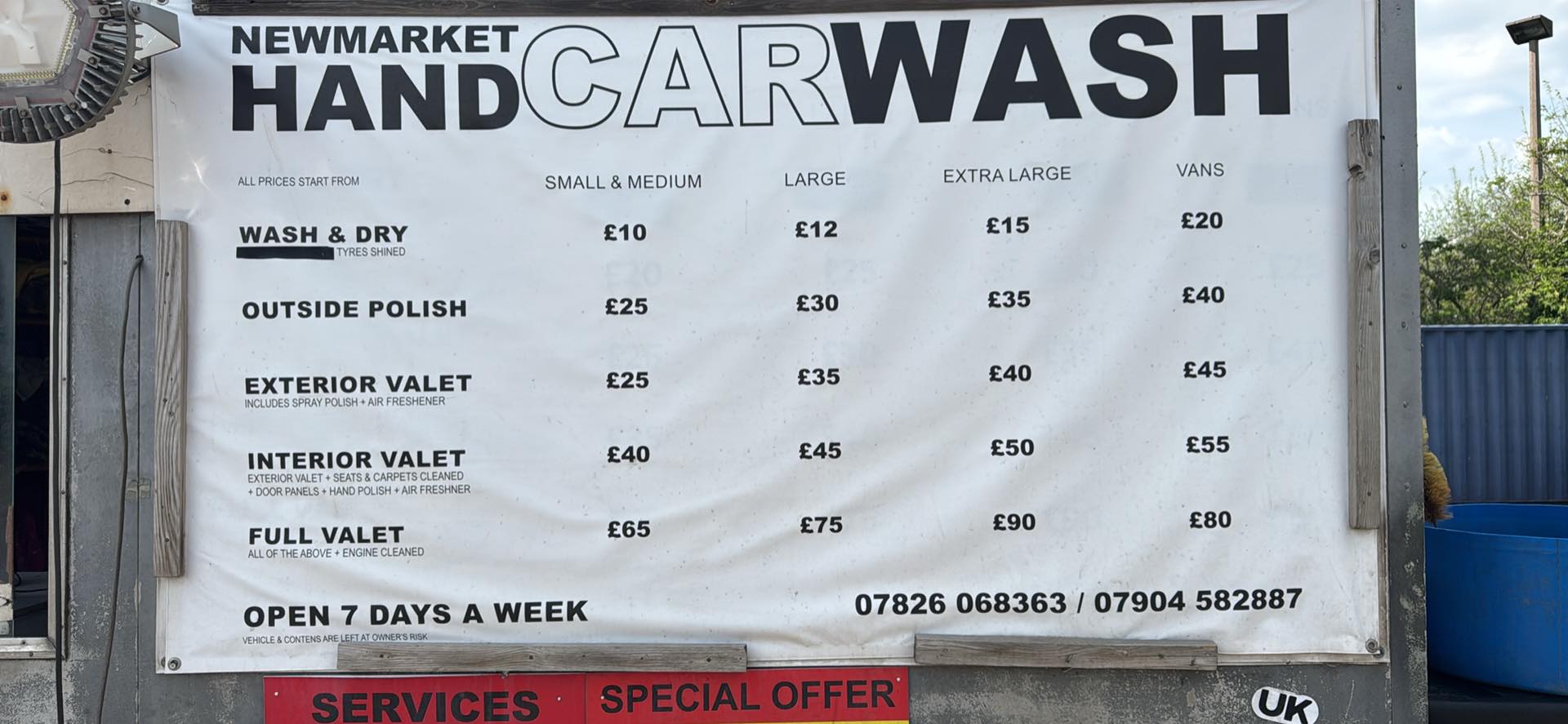 Newmarket Hand Car Wash