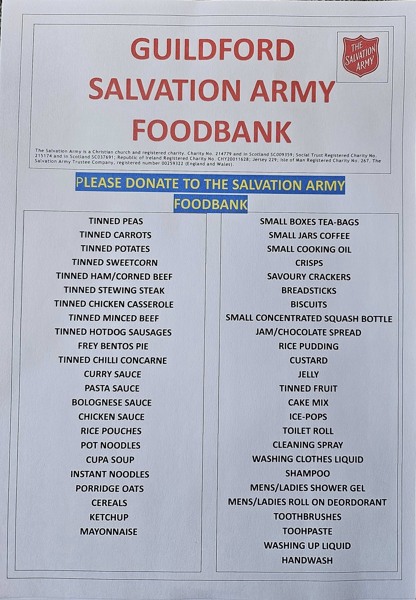 Salvation Army - Guildford