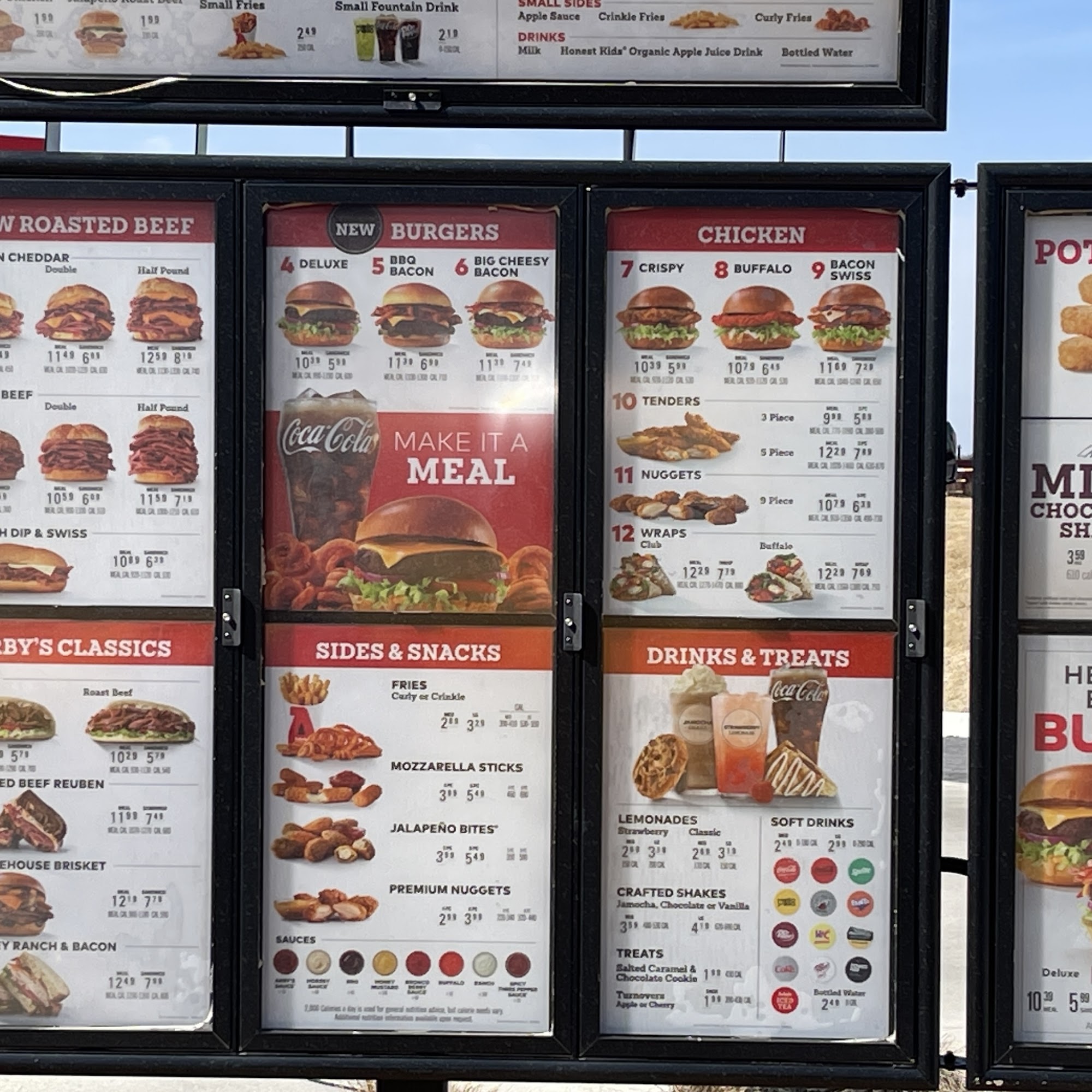 Arby's Menu