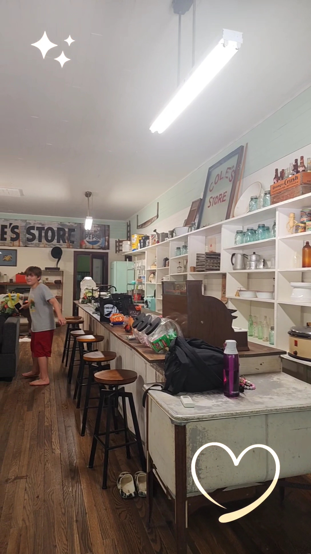 Cole's Country Store - Event Venue and AirBandB Menu