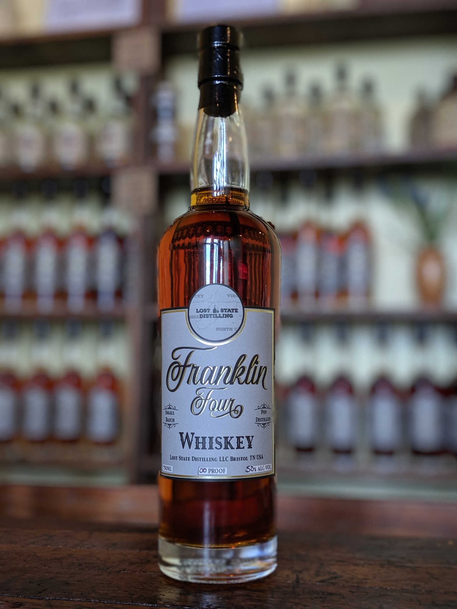 Lost State Distilling Menu