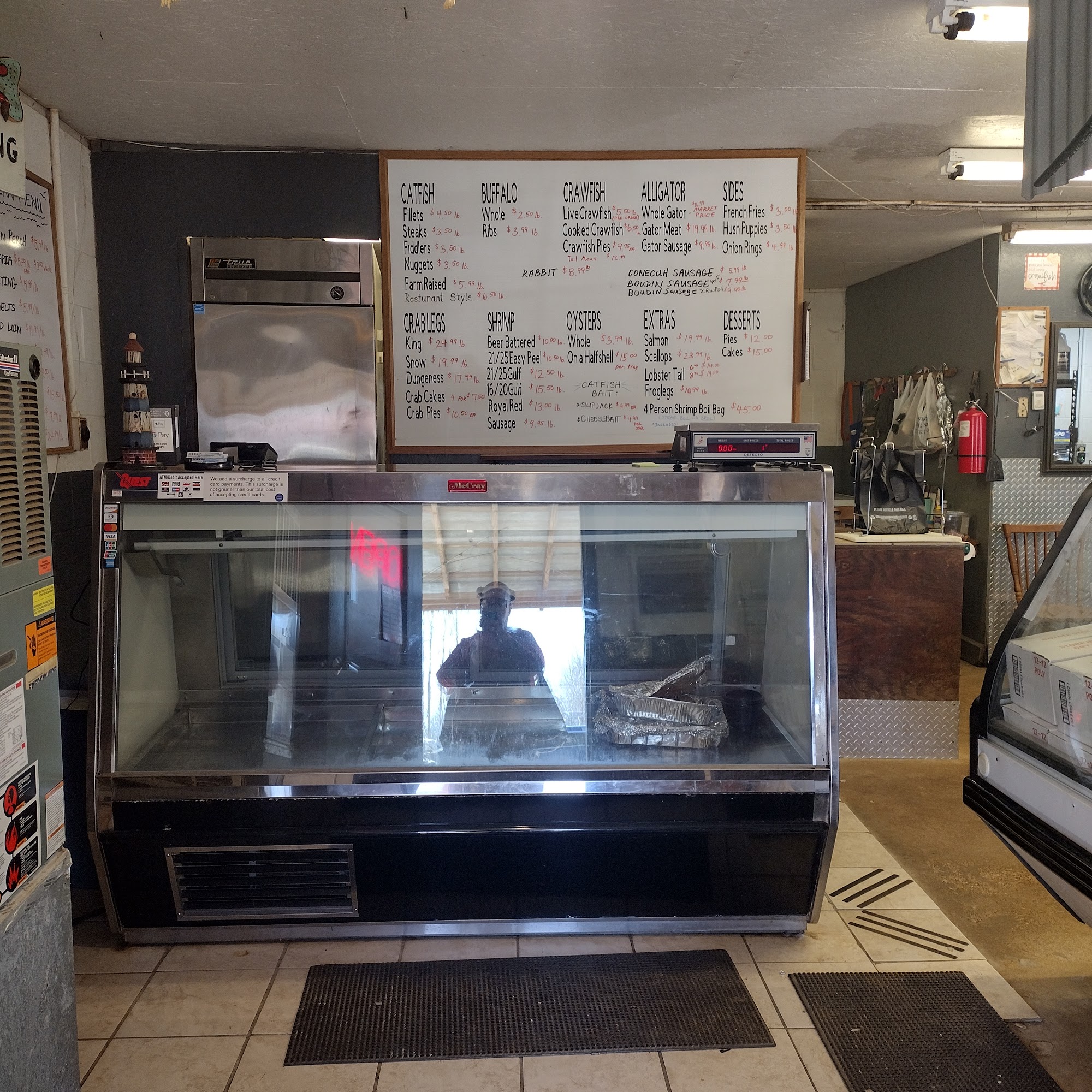 Hart's Fish Market LLC Menu
