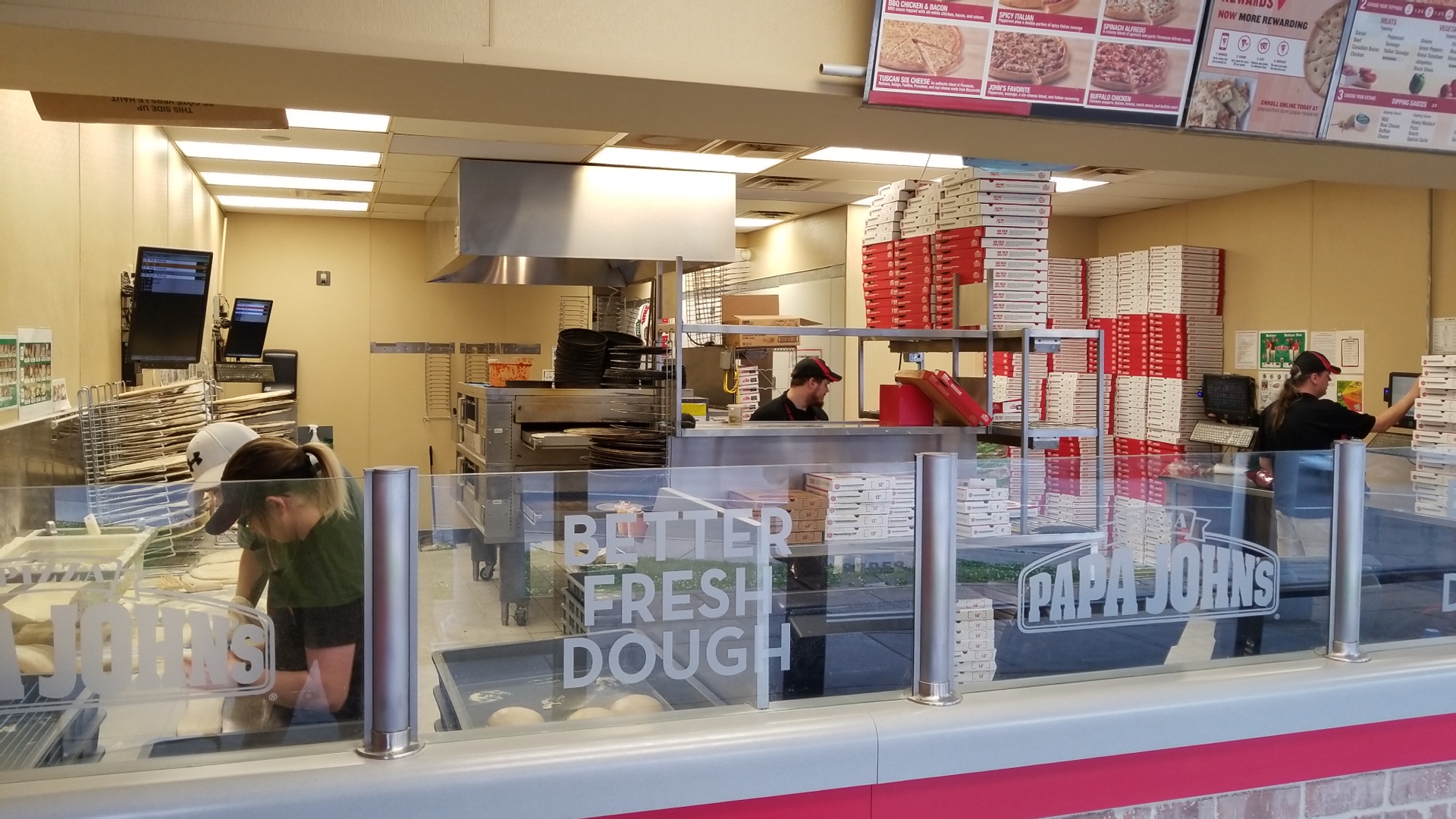 Papa Johns Pizza Menu