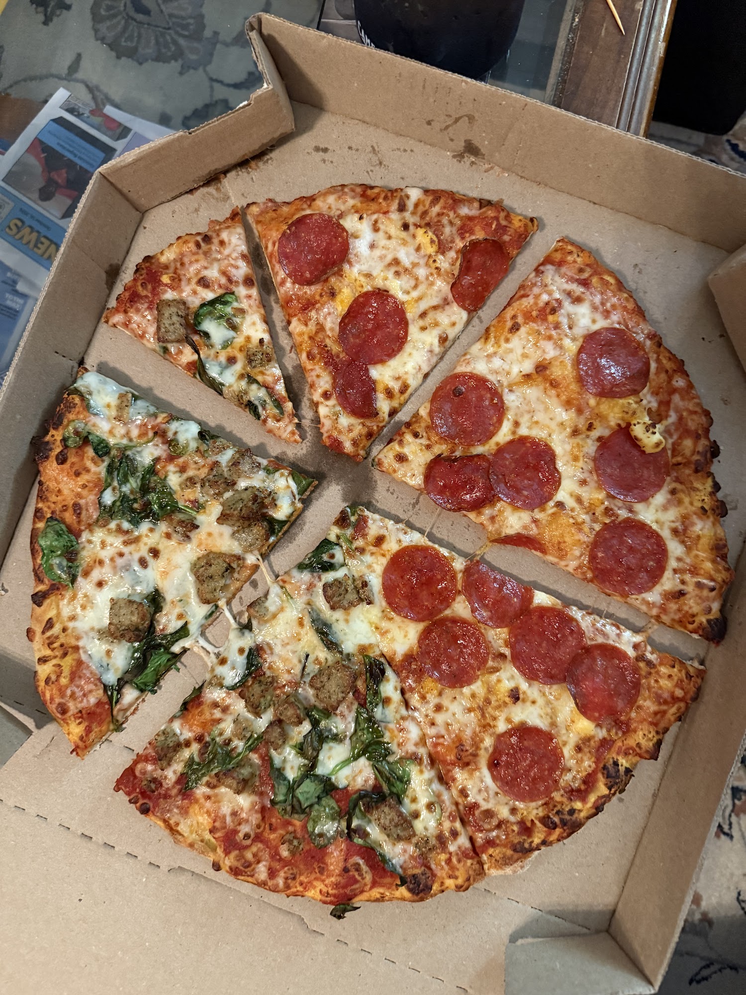 Domino's Pizza Menu