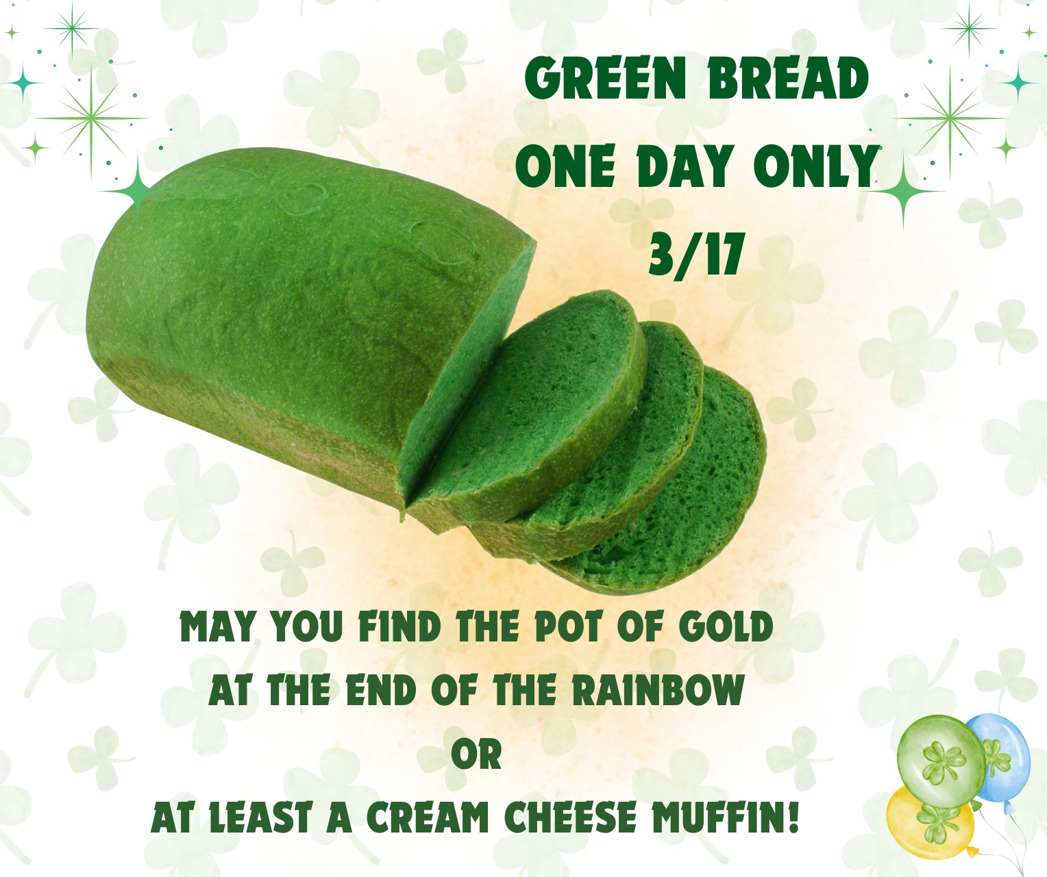 The Bread Basket Menu