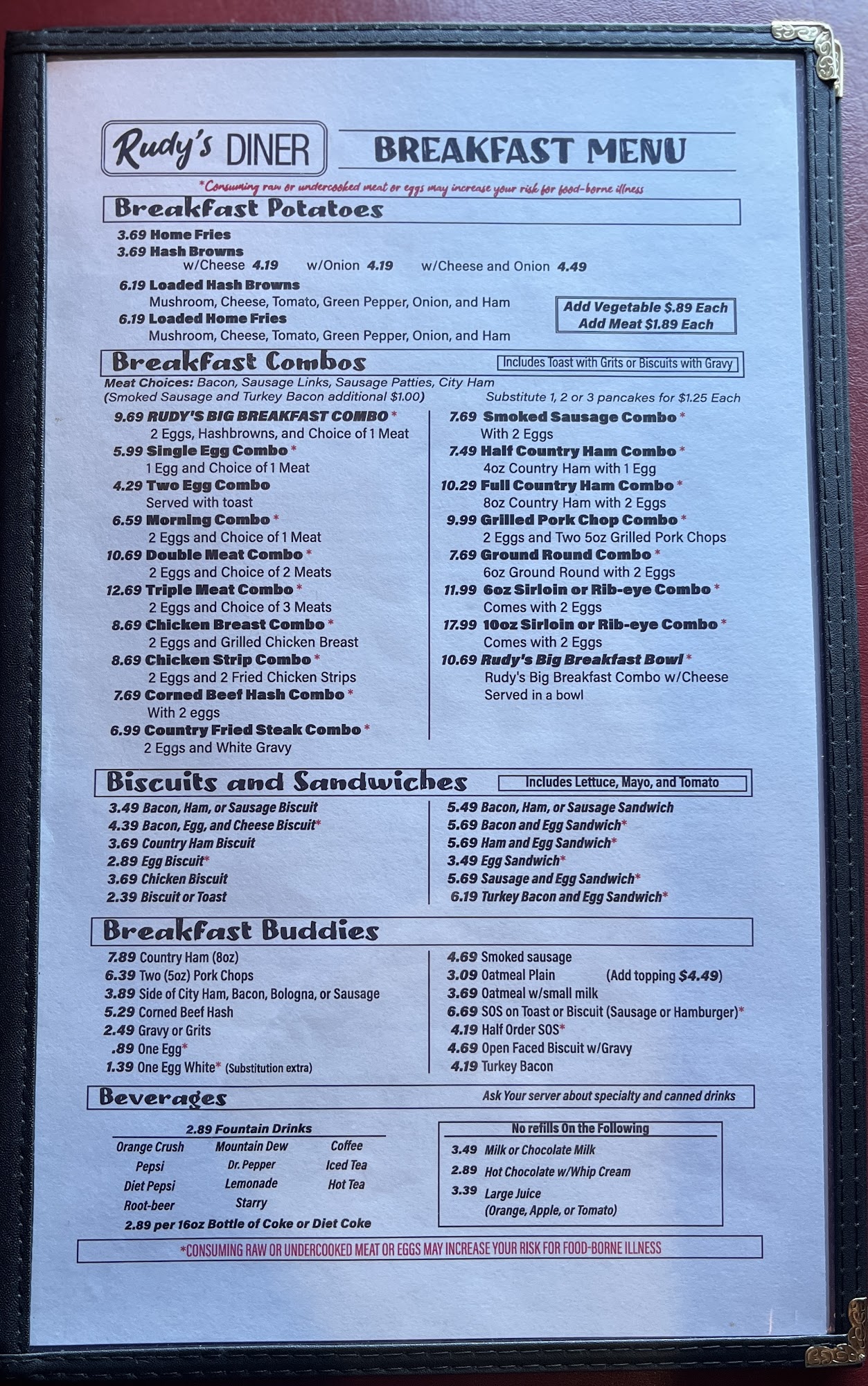 Rudy's Diner Clarksville