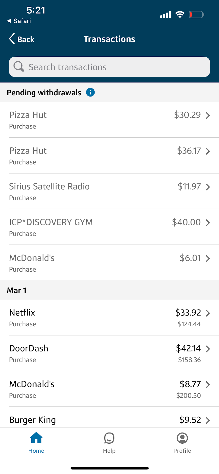 Pizza Hut Menu