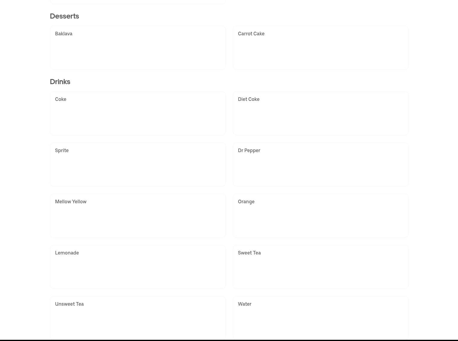 Planet Take N Bake Menu