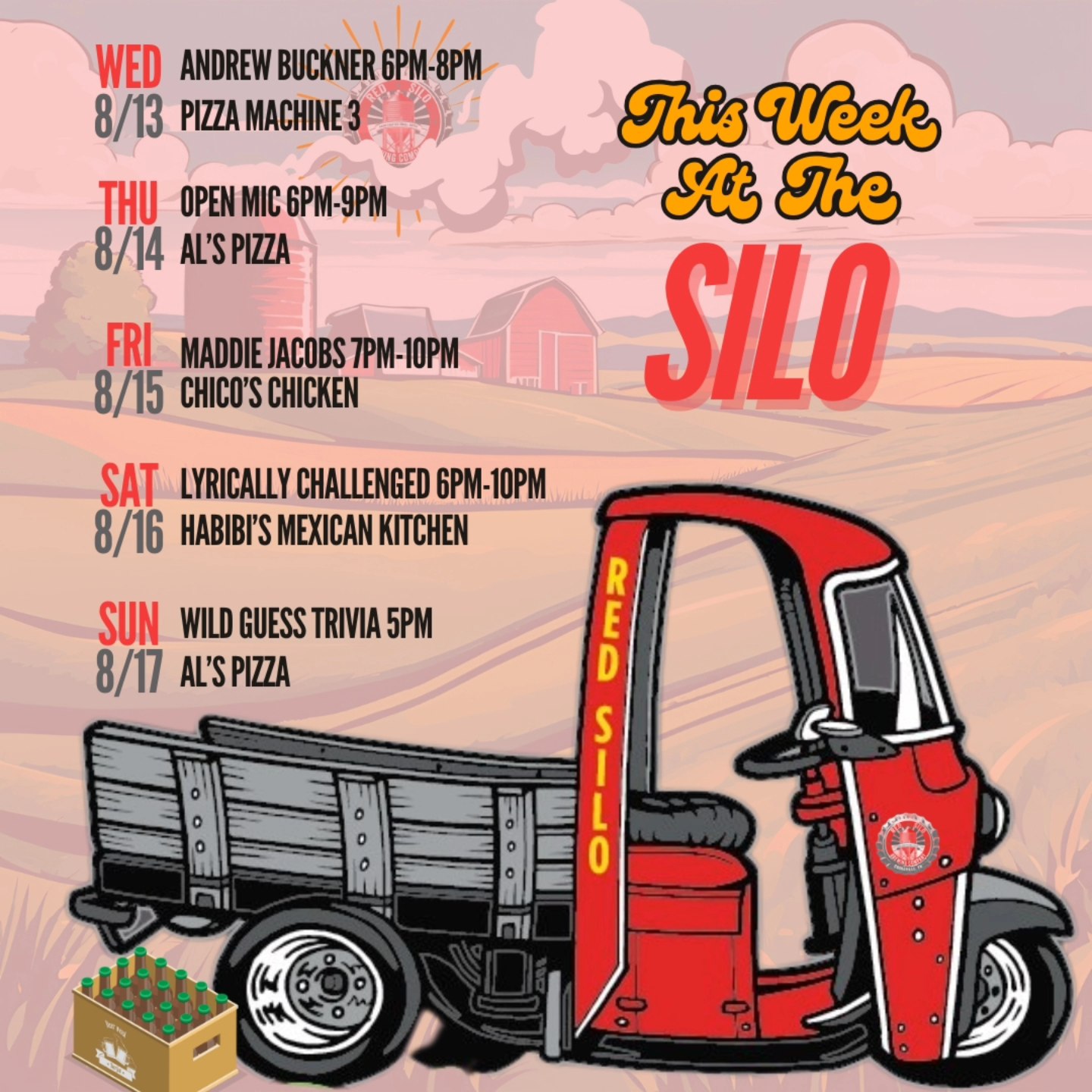 Red Silo Brewing LLC Menu
