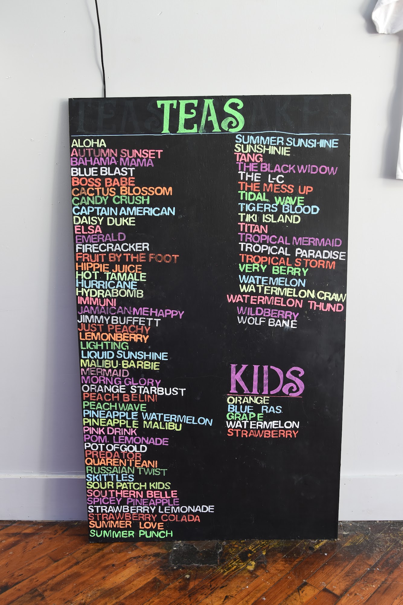 Herbalife On The Corner Nutrition & Energy Menu