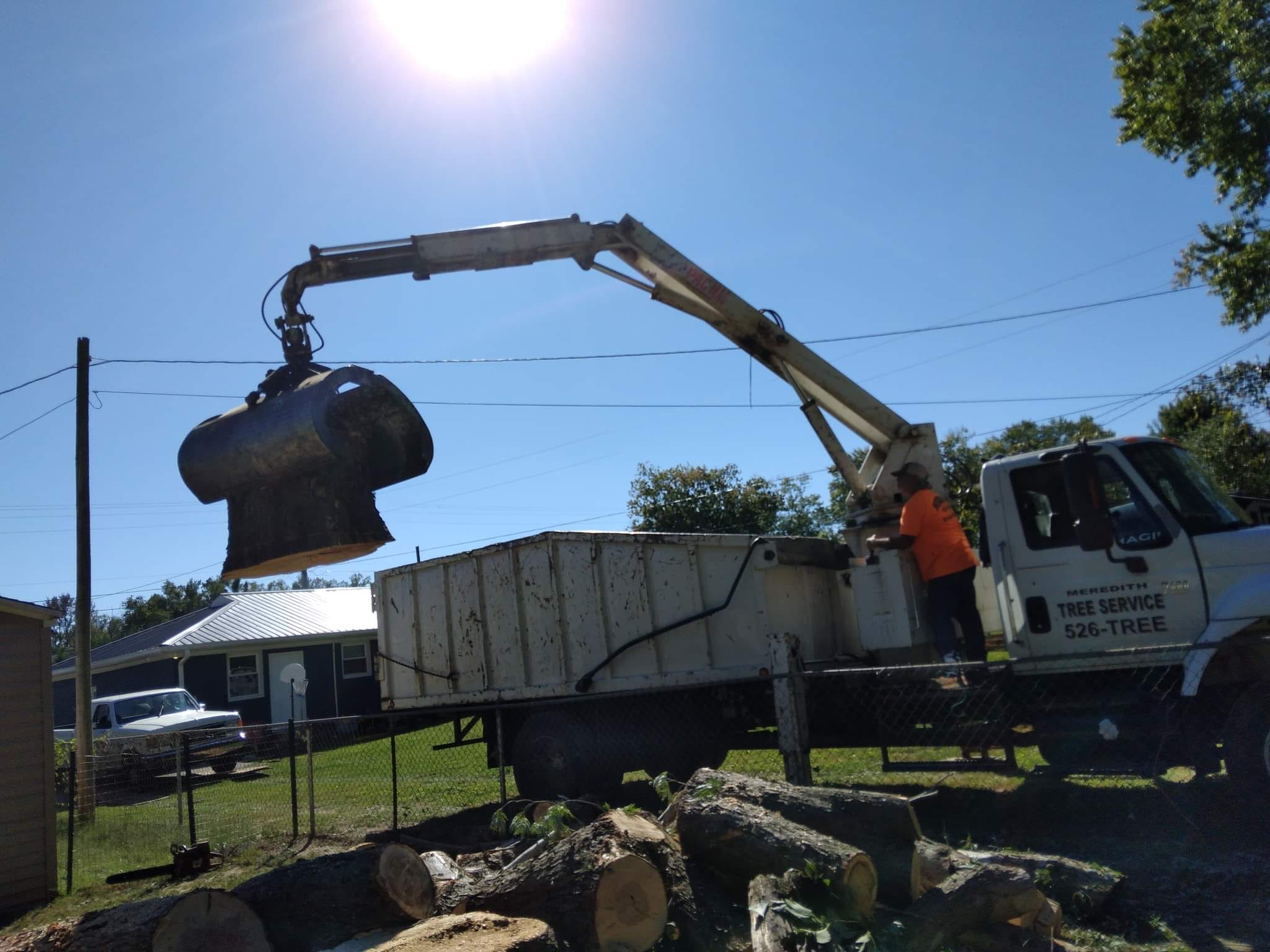 Meredith Tree Services 325 7 Knobs Rd, Gainesboro Tennessee 38562