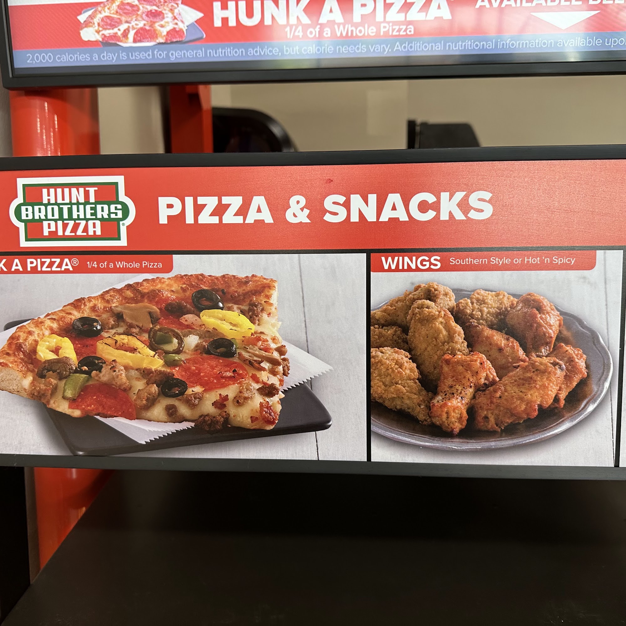 Hunt brother pizza Menu
