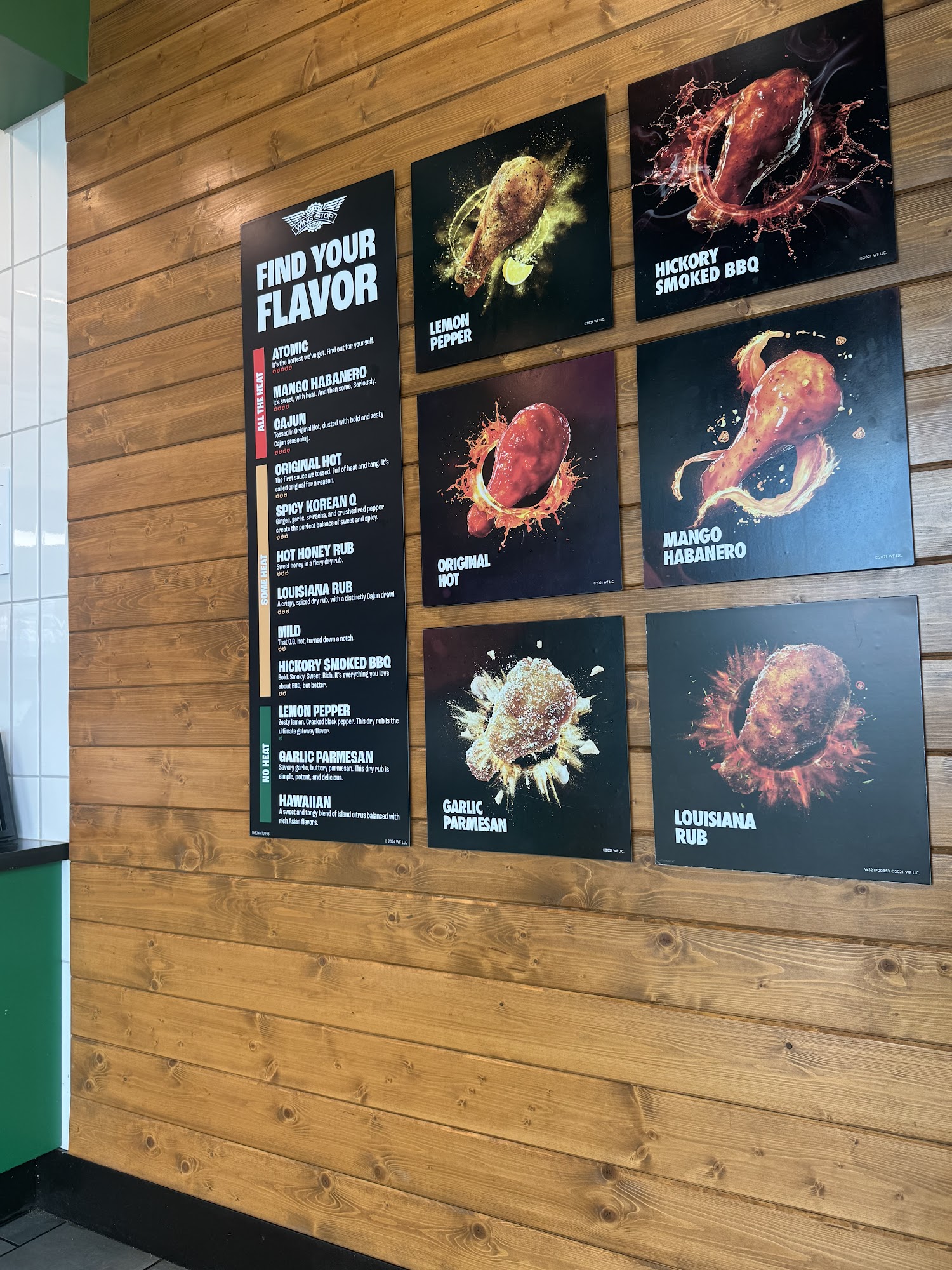 Wingstop Menu