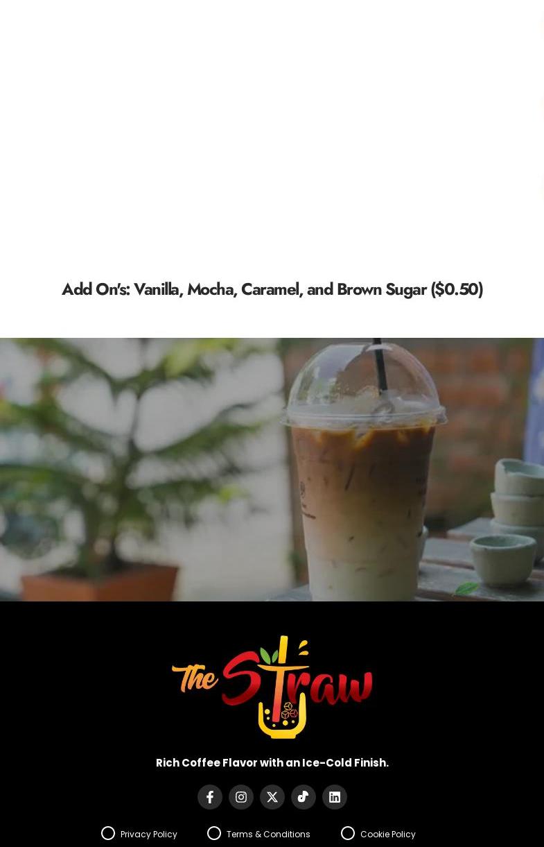 The Straw Menu