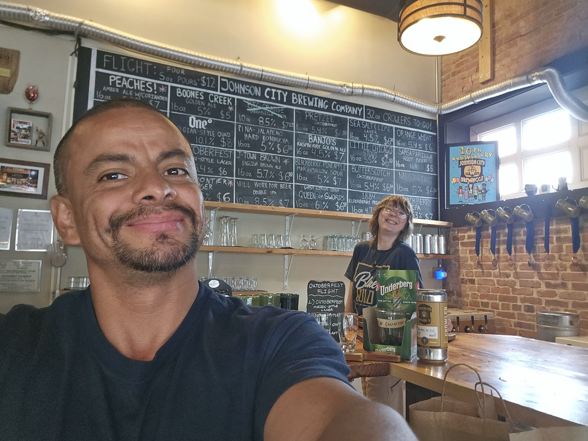 Johnson City Brewing Company Menu