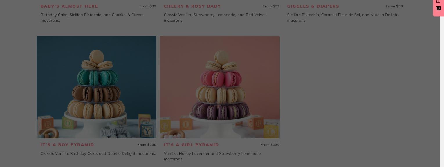 Woops! Macarons & Gifts (West Town Mall) Menu