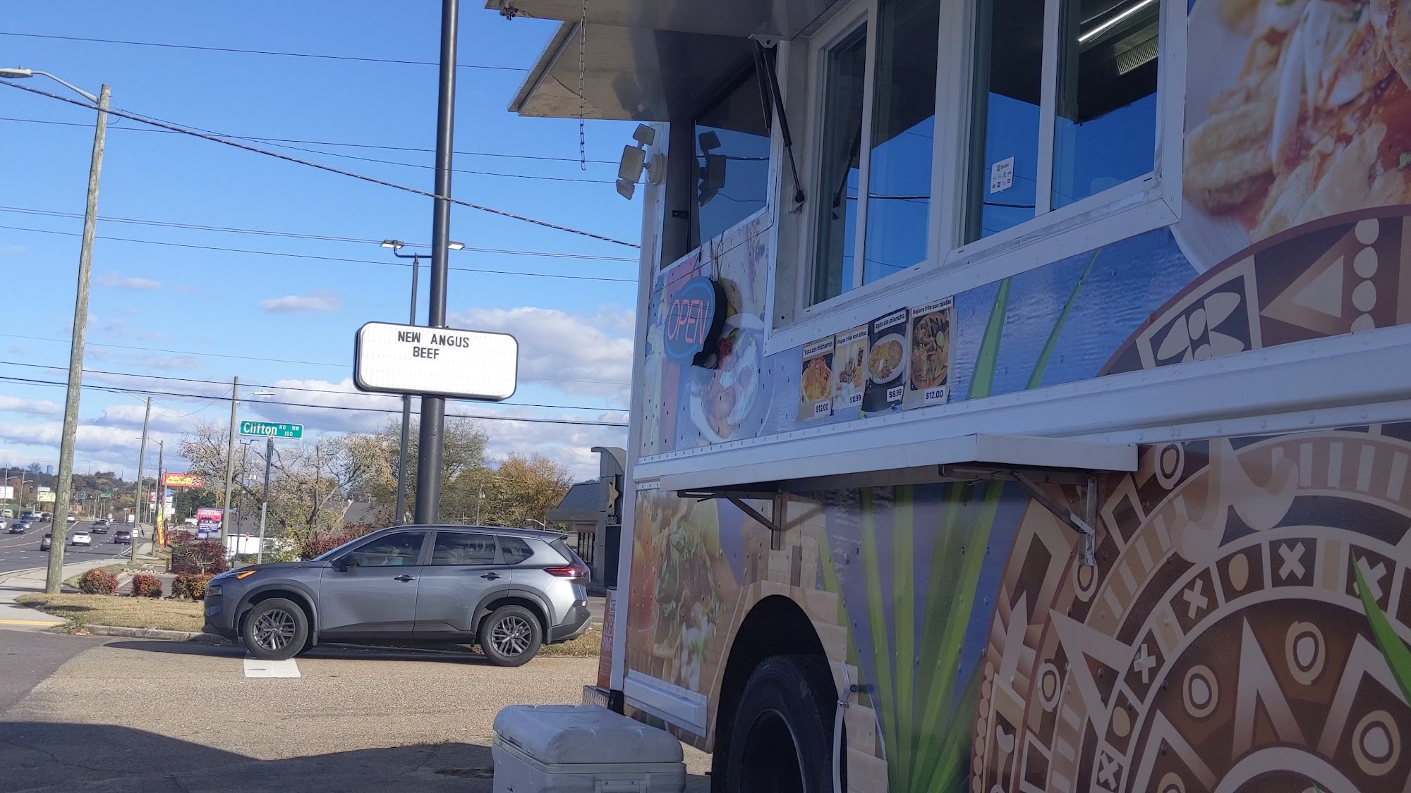 Brisas De Tela Latín Food Truck Menu