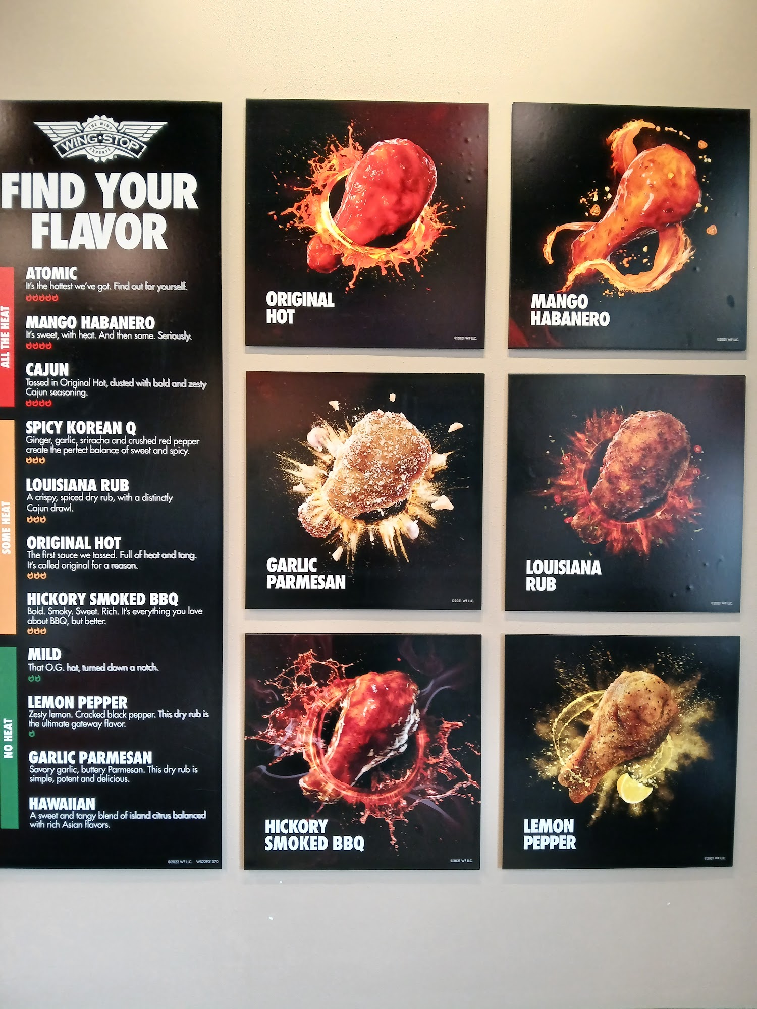 Wingstop Menu