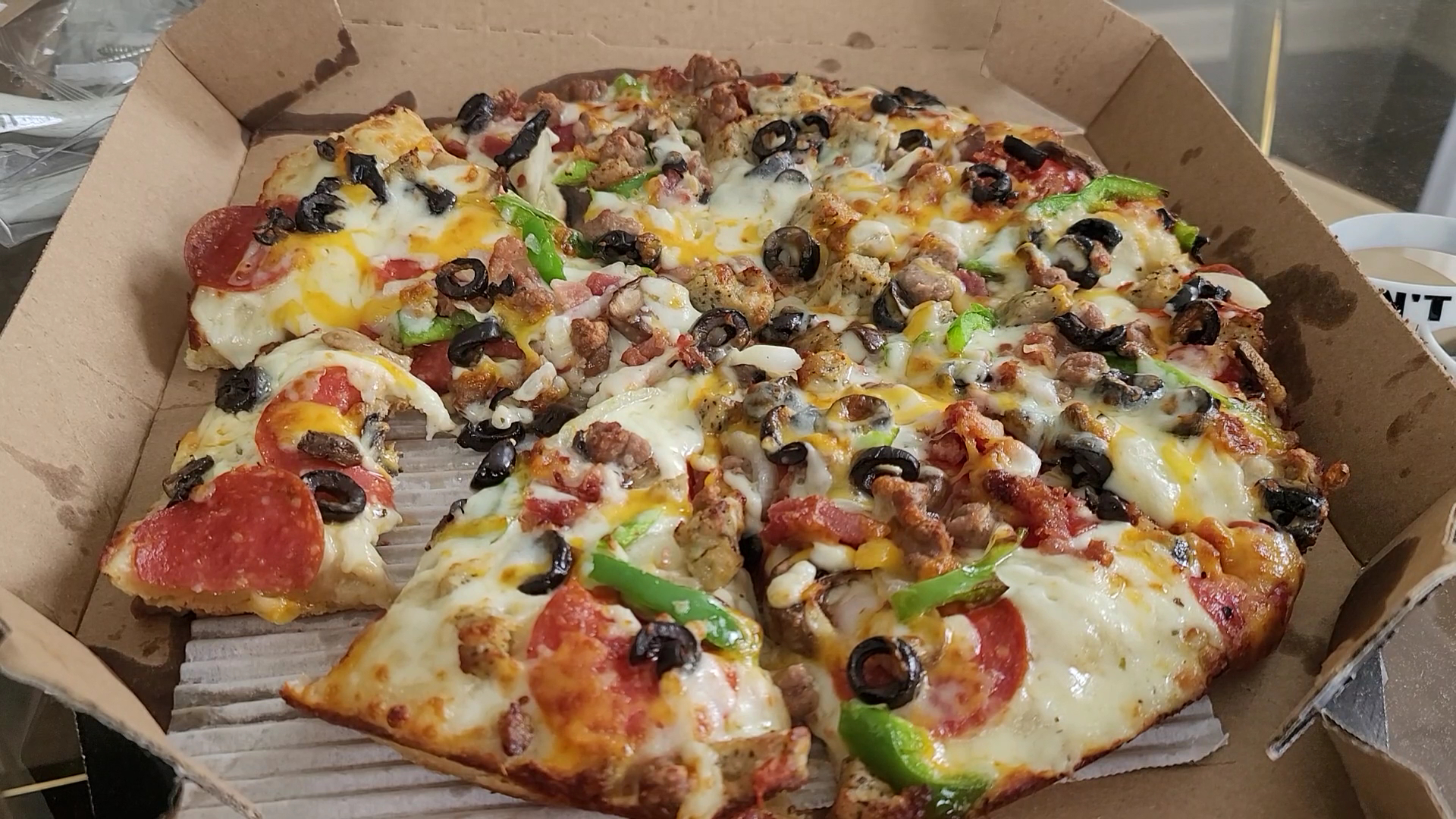 Domino's Pizza Menu
