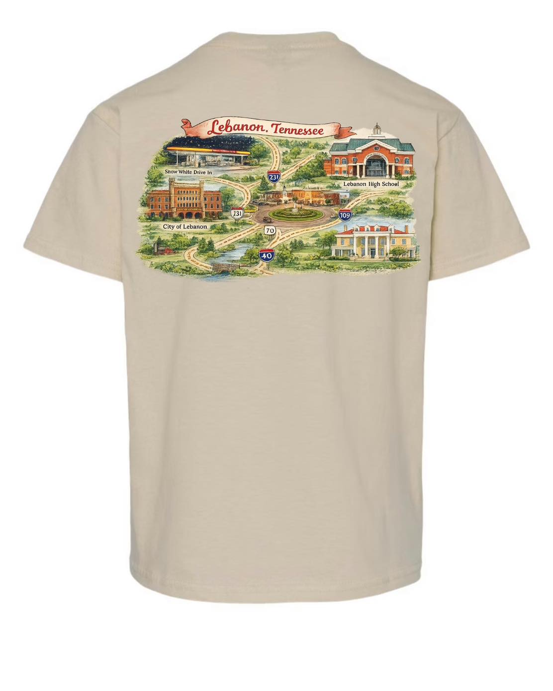 Snow White Drive in Lebanon