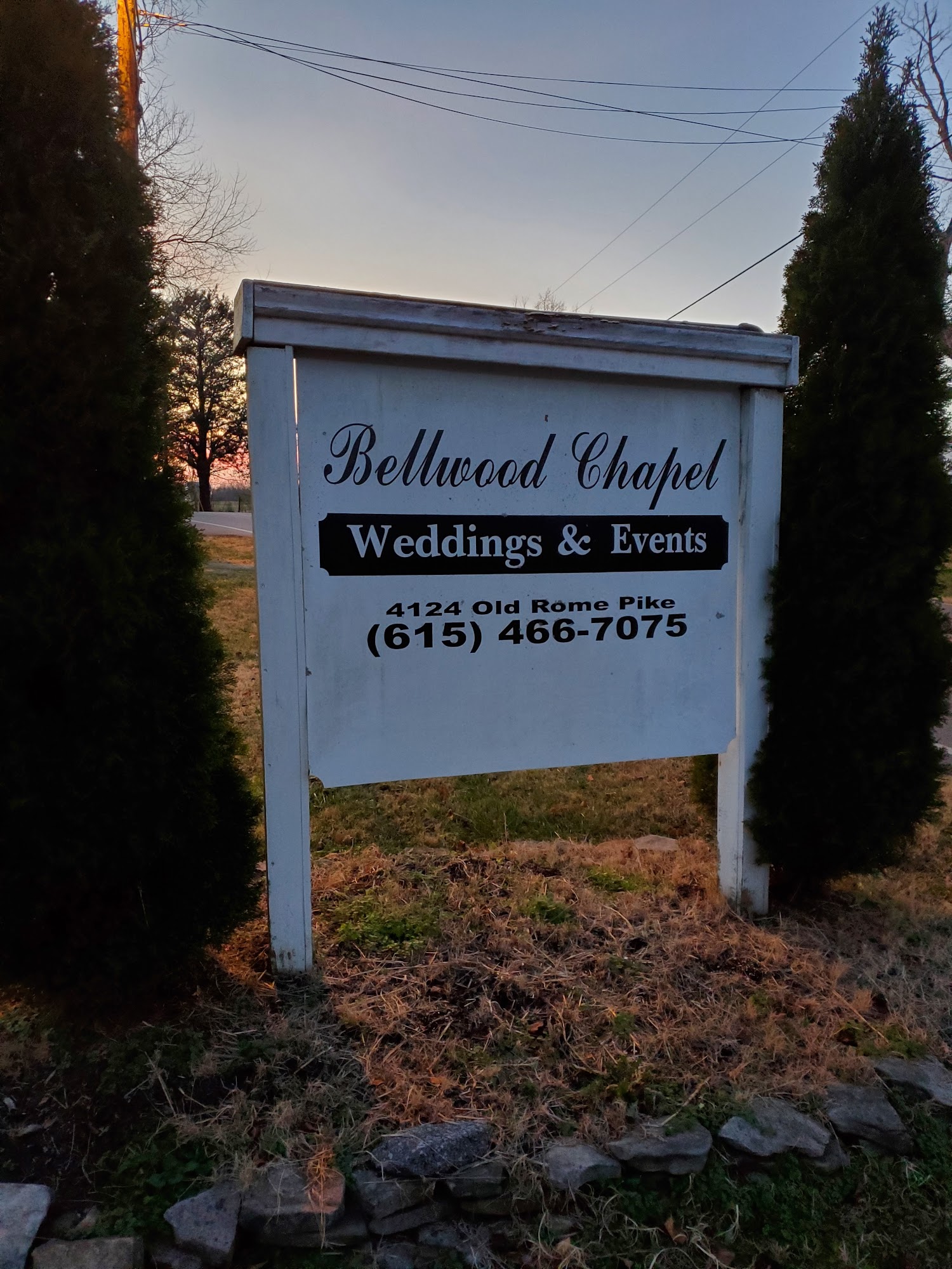 Bellwood Chapel: Weddings & Events Lebanon