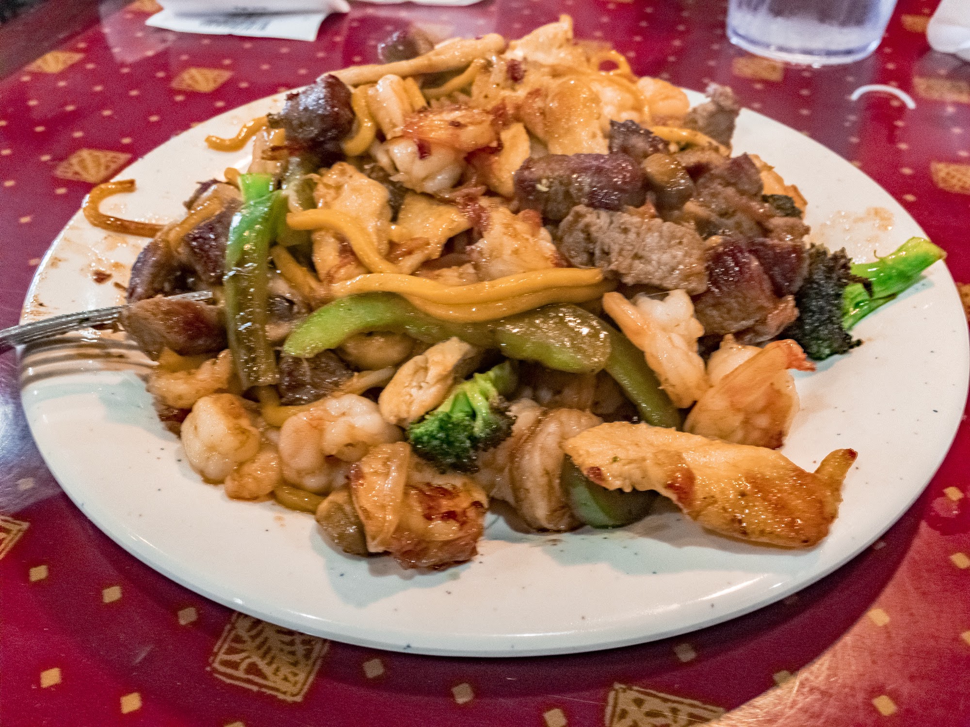 Hibachi's Buffet Menu