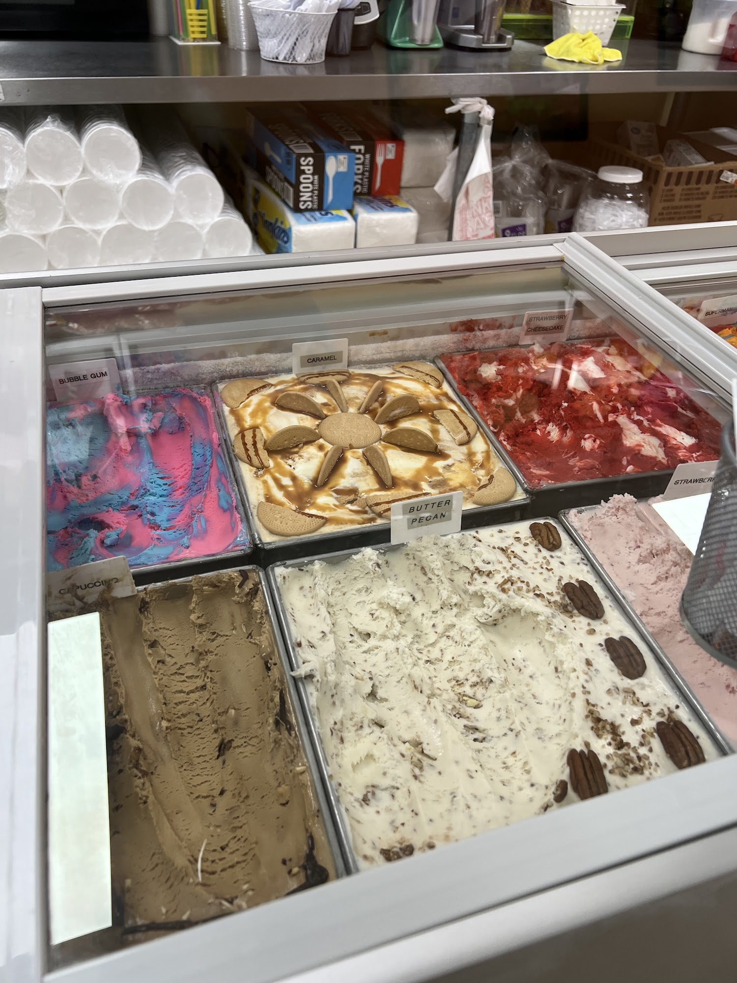 La Real Michoacana Ice Cream Shop Menu