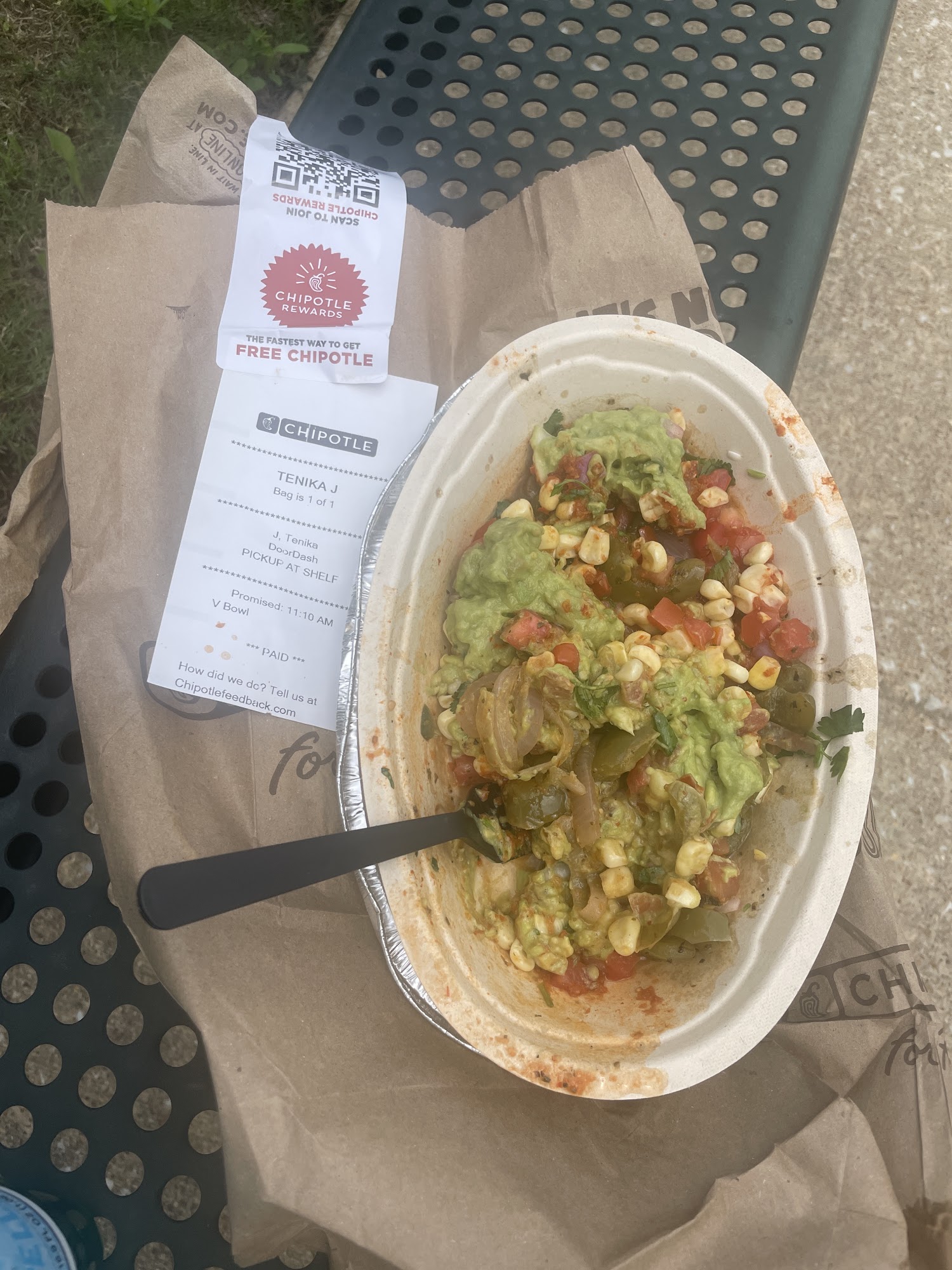 Chipotle Mexican Grill Menu