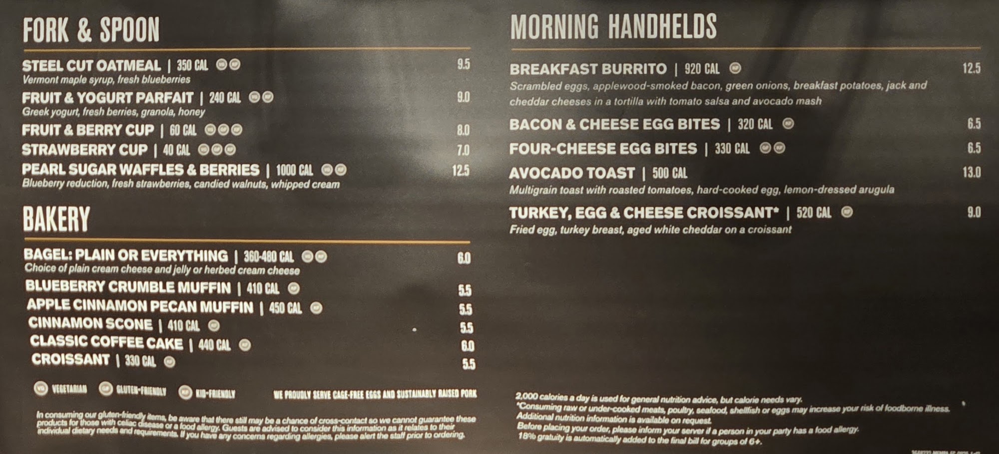 The Bistro - Eat. Drink. Connect.® Menu