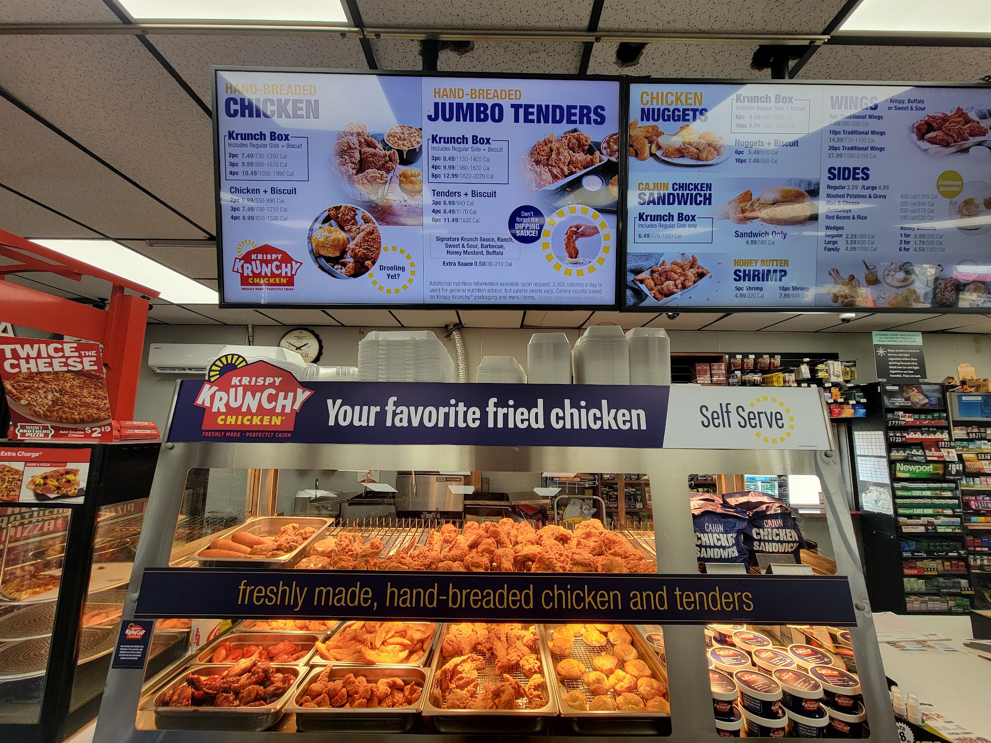 Krispy Krunchy Chicken Menu