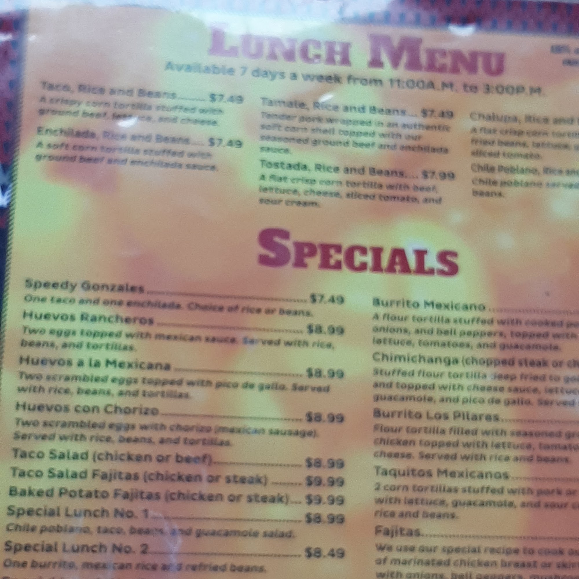 Los Pilares Mexican Restaurant Millington