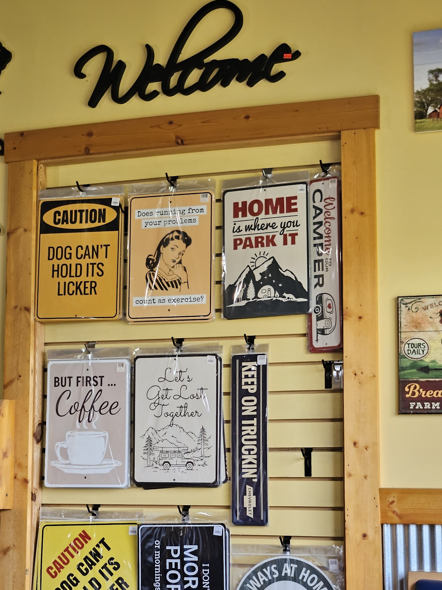 The Country Porch Menu