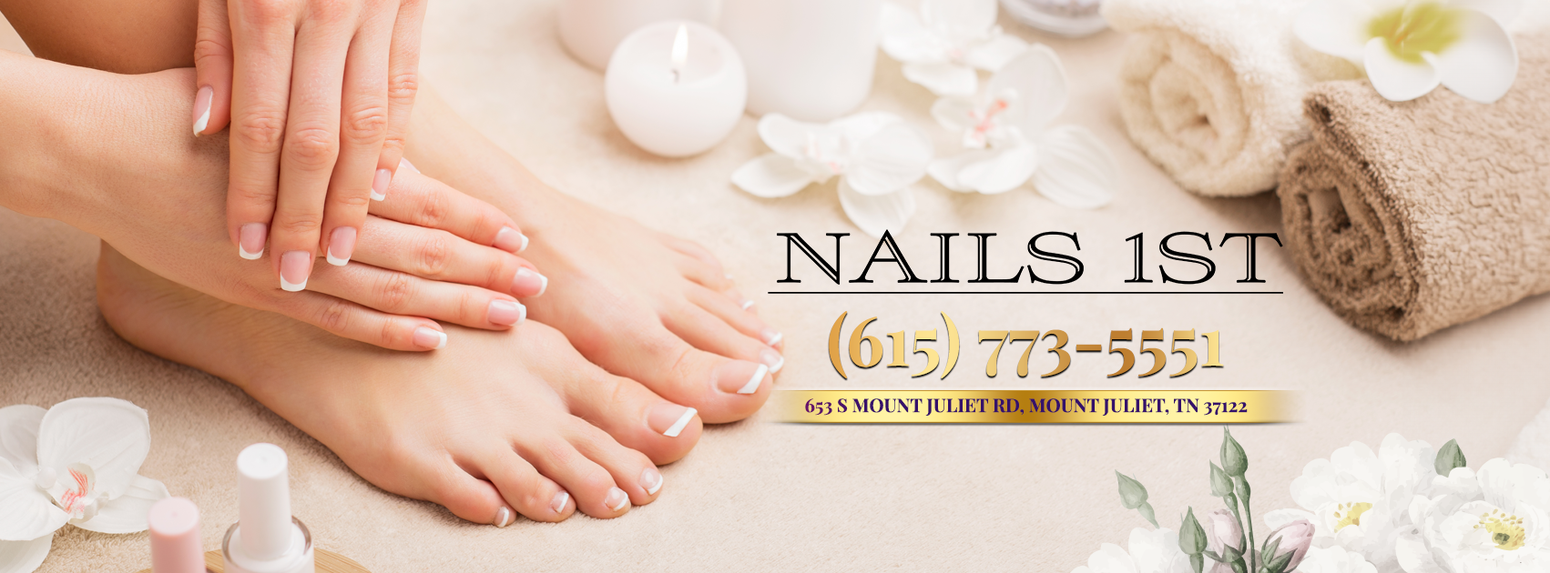 NAILS 1ST 653 S Mt Juliet Rd, Mt. Juliet Tennessee 37122