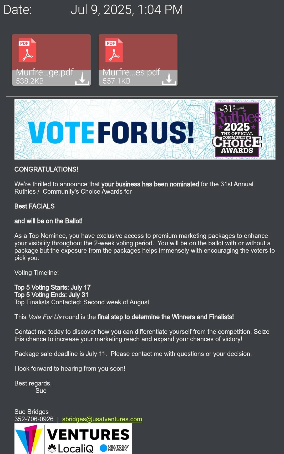 Photo credit: facebook