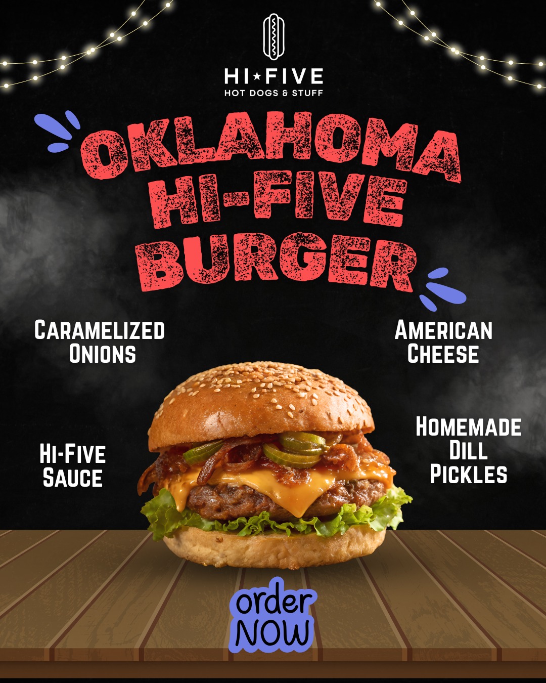 Hi-Five Hot Dogs & Stuff Menu