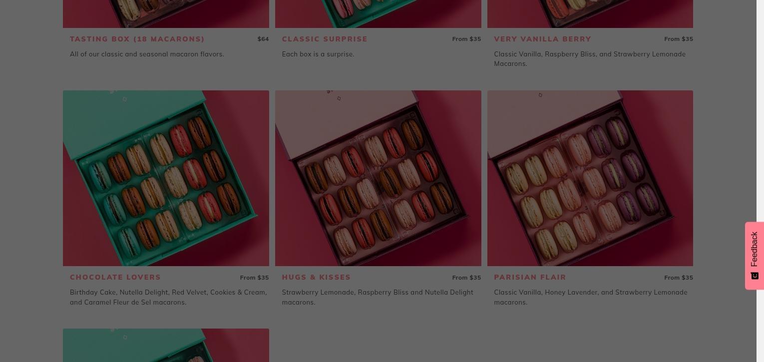 Woops! Macarons & Gifts (Opry Mills Mall) Menu