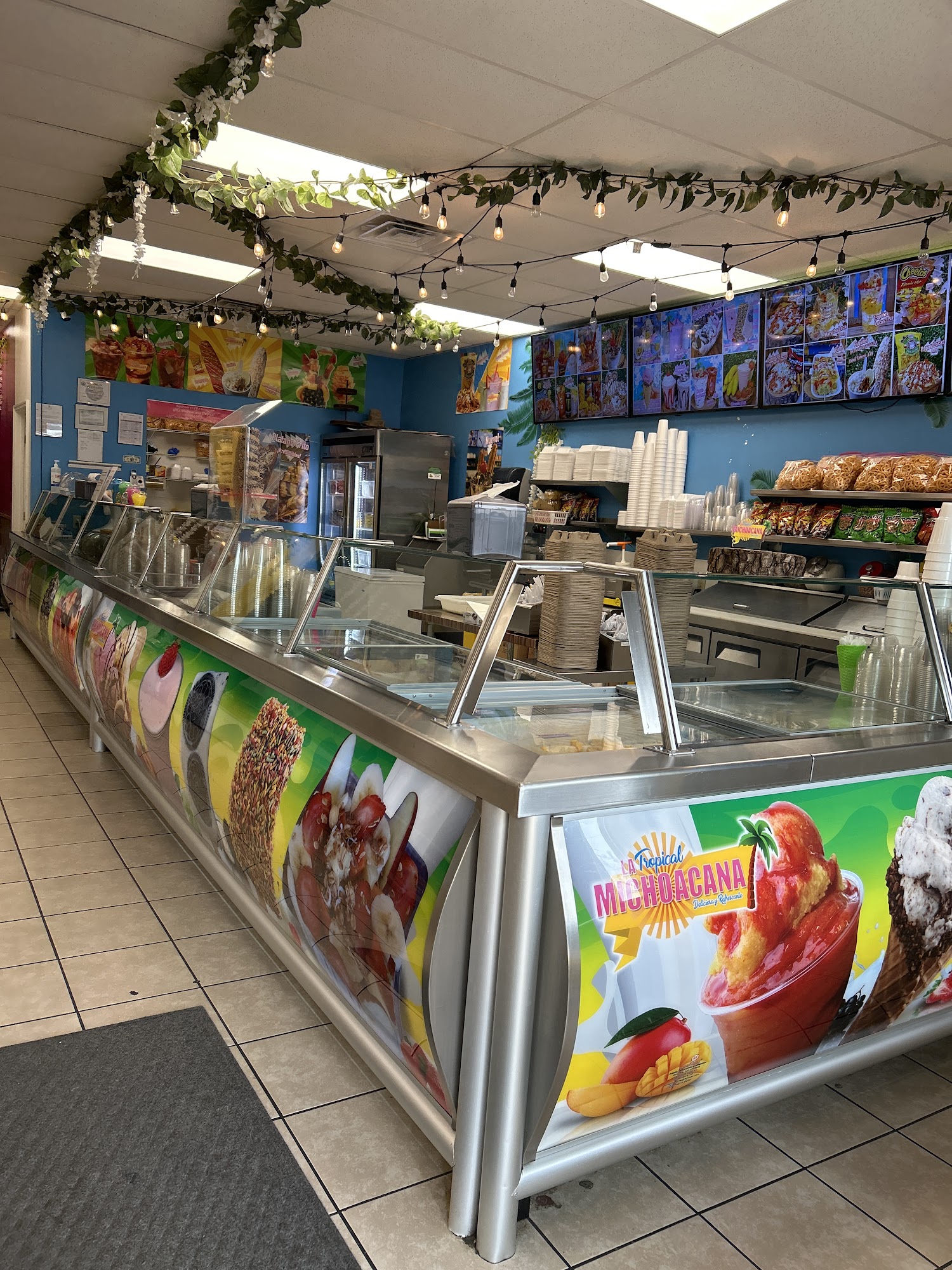 La Michoacana Tropical Menu