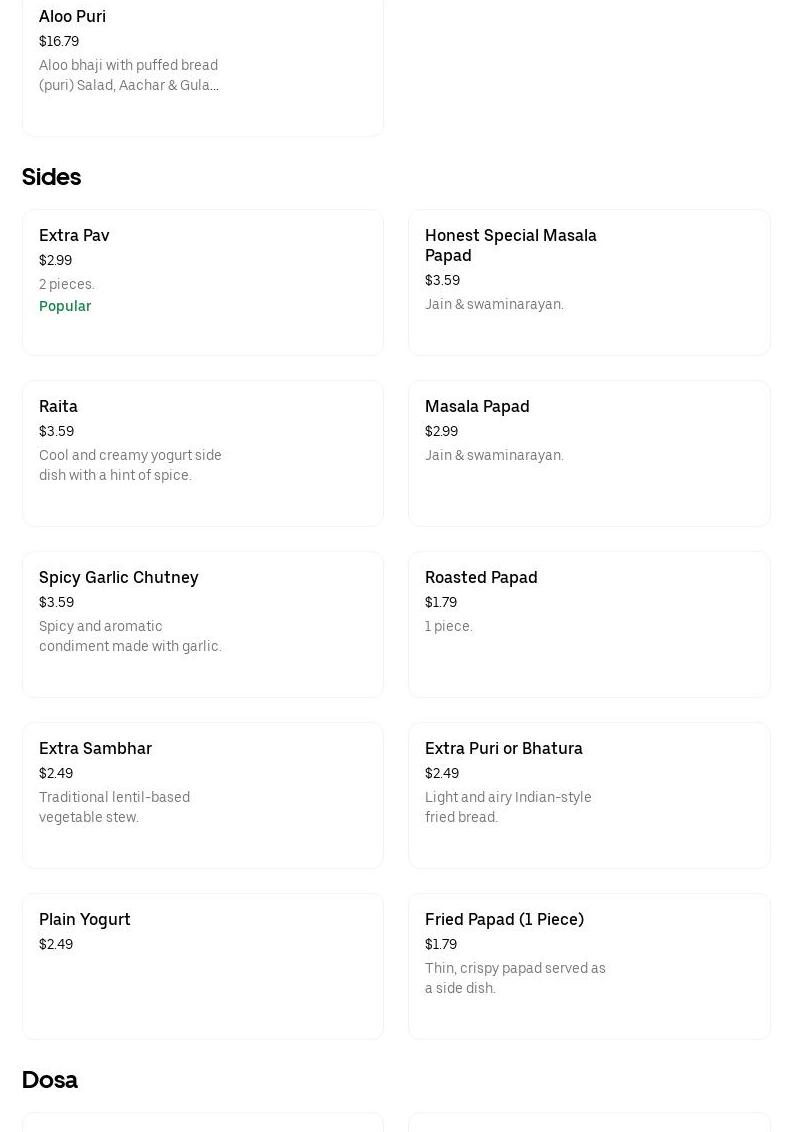 Nashville Burger Menu