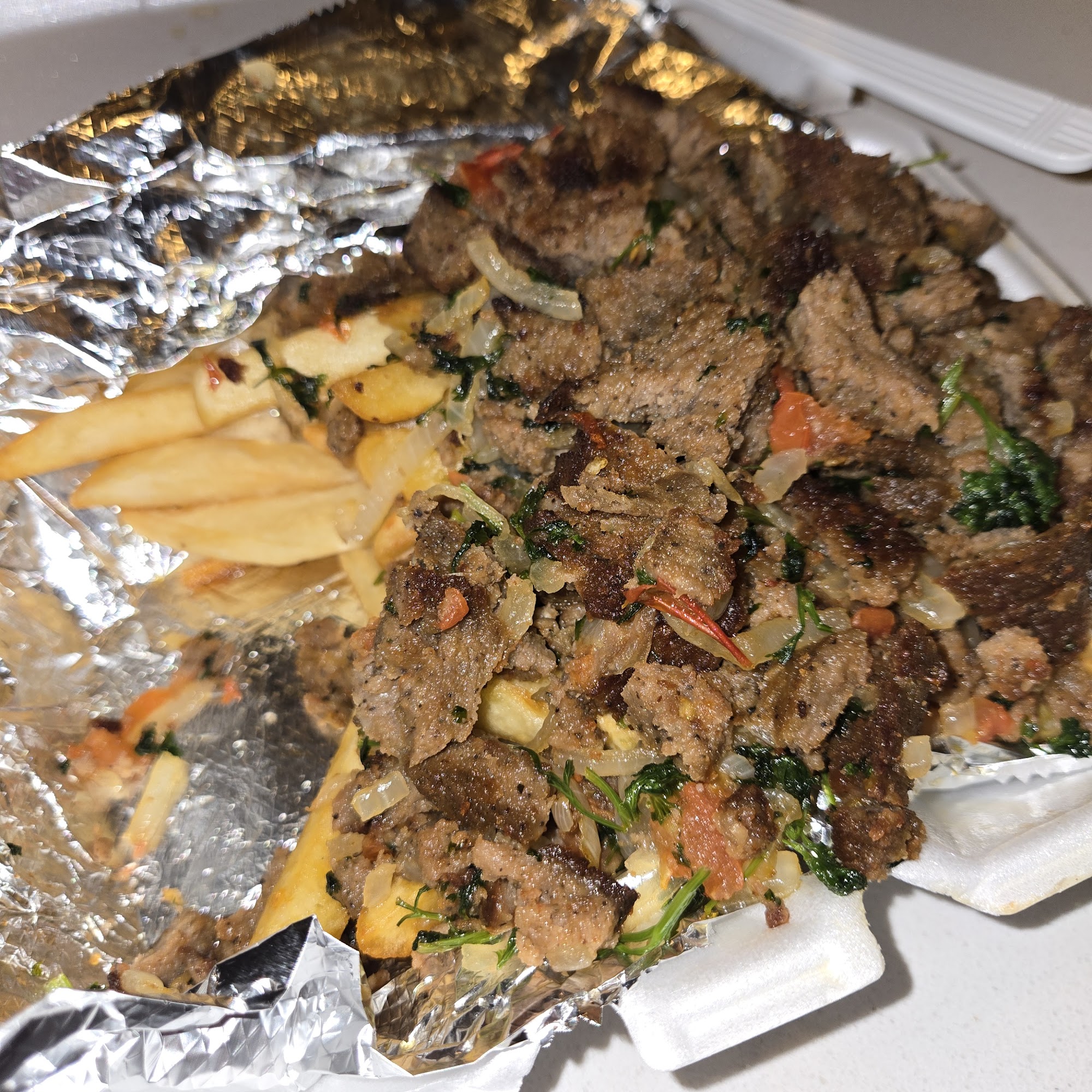 Burger and gyro