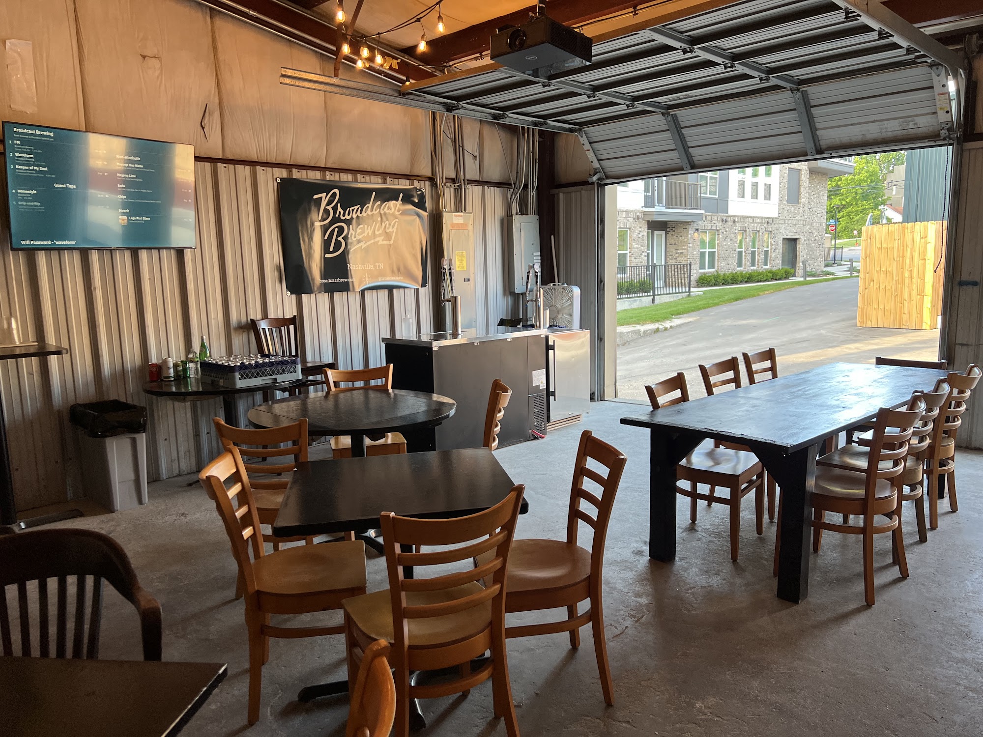 Broadcast Brewing Menu