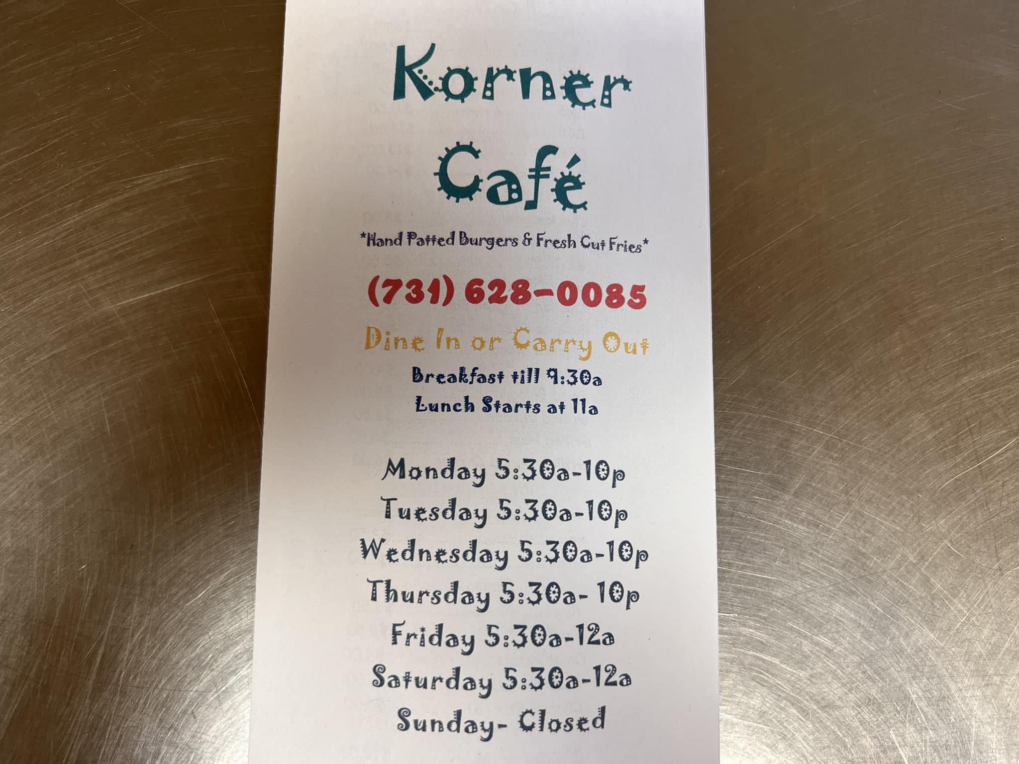 Corner Cafe and Bar