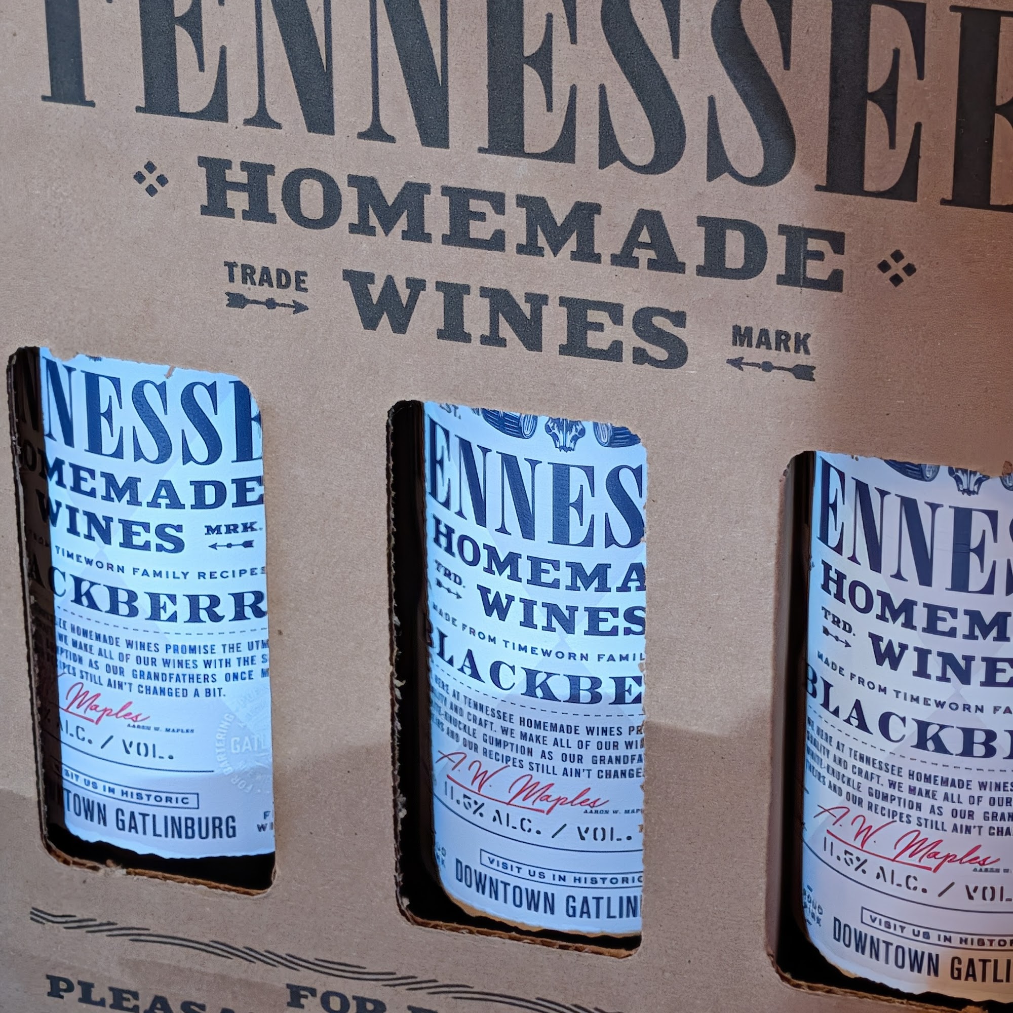 Tennessee Homemade Wines Sevierville